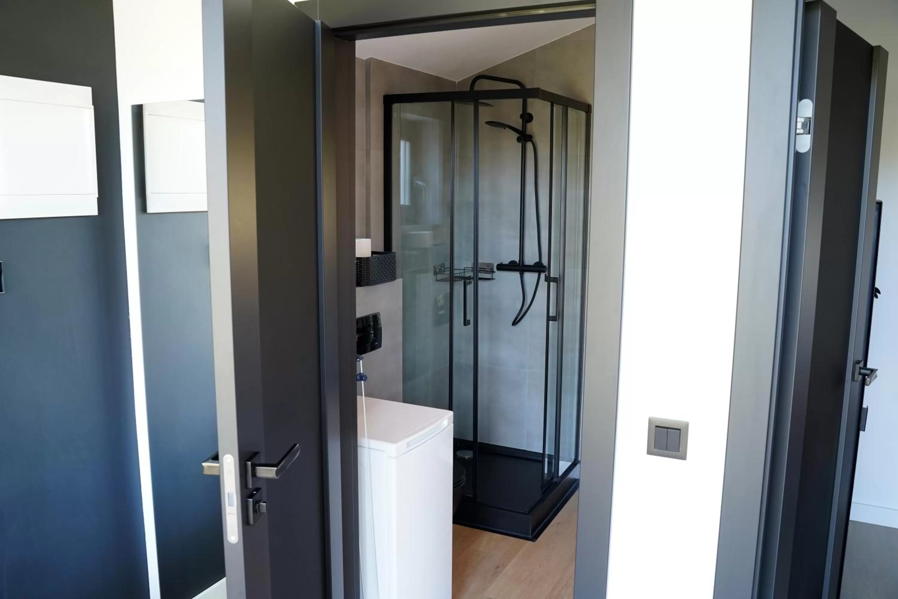 Bathroom in B&B het duinhuisje met jacuzzi