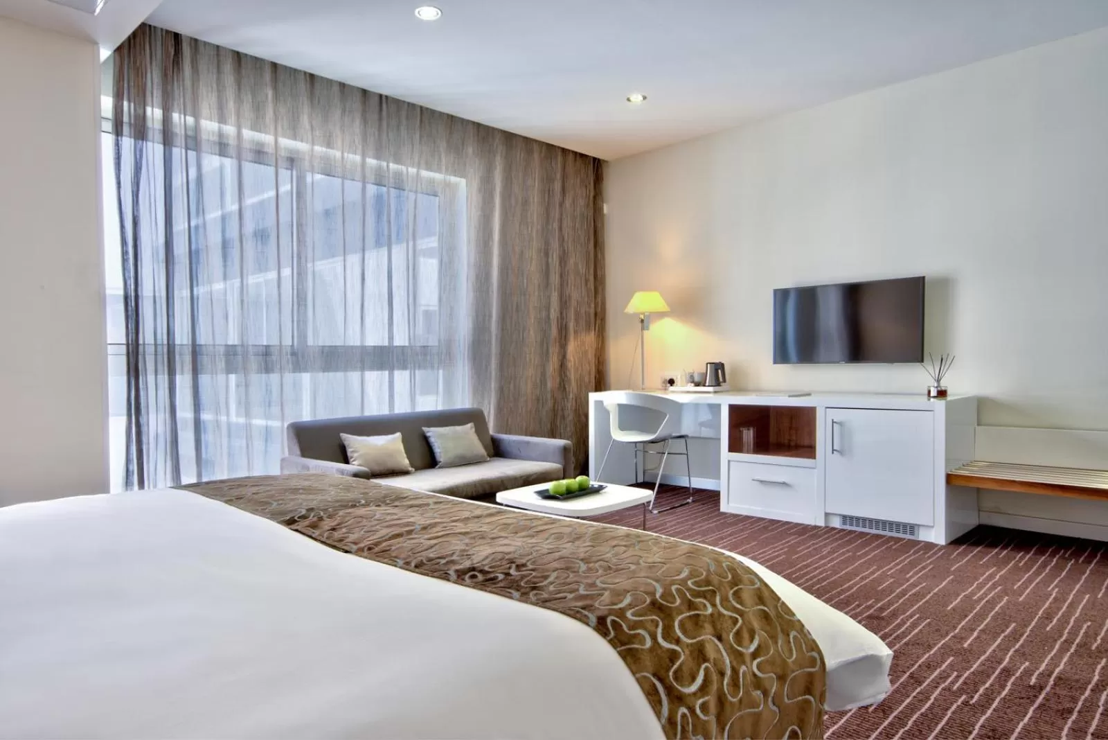 Bed in The George, Urban Boutique Hotel