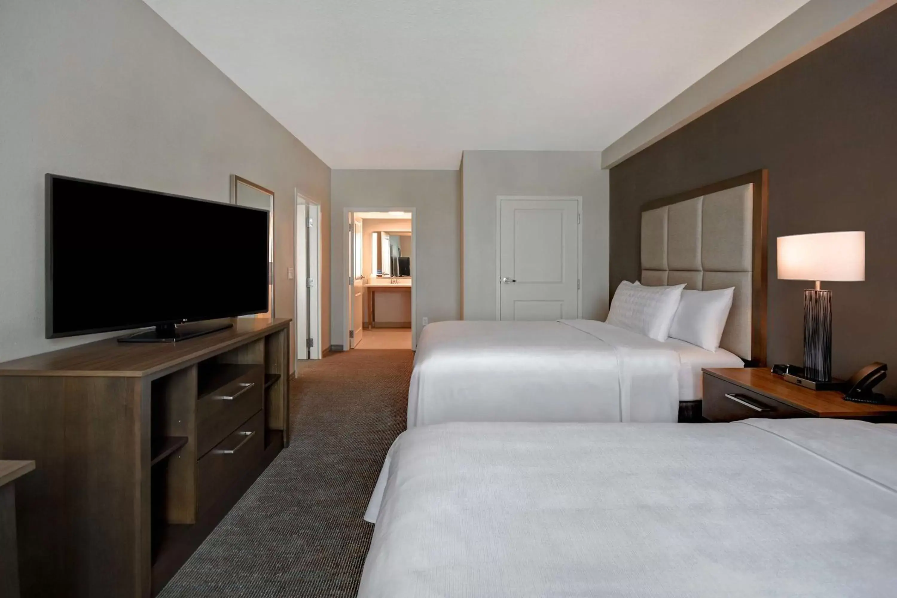 Suite with Two Queen Beds and Roll-In Shower - Disability Access/Non-Smoking in Homewood Suites By Hilton Orlando Flamingo Crossings, Fl Suite with Two Queen Beds and Roll-In Shower - Disability Access/Non-Smoking in Homewood Suites By Hilton Orlando Flamingo Crossings, Fl