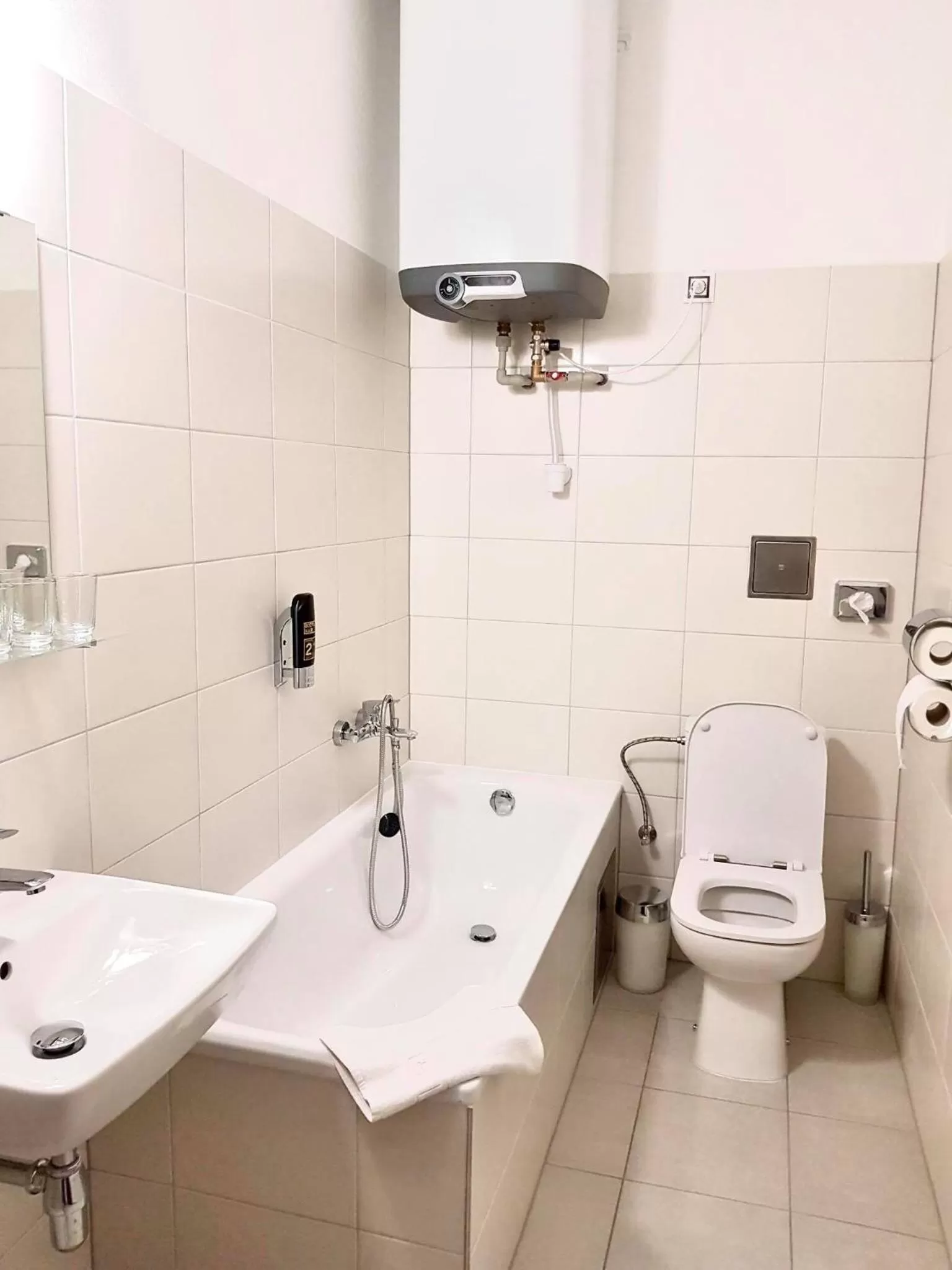 Bathroom in Hotel Amadeus