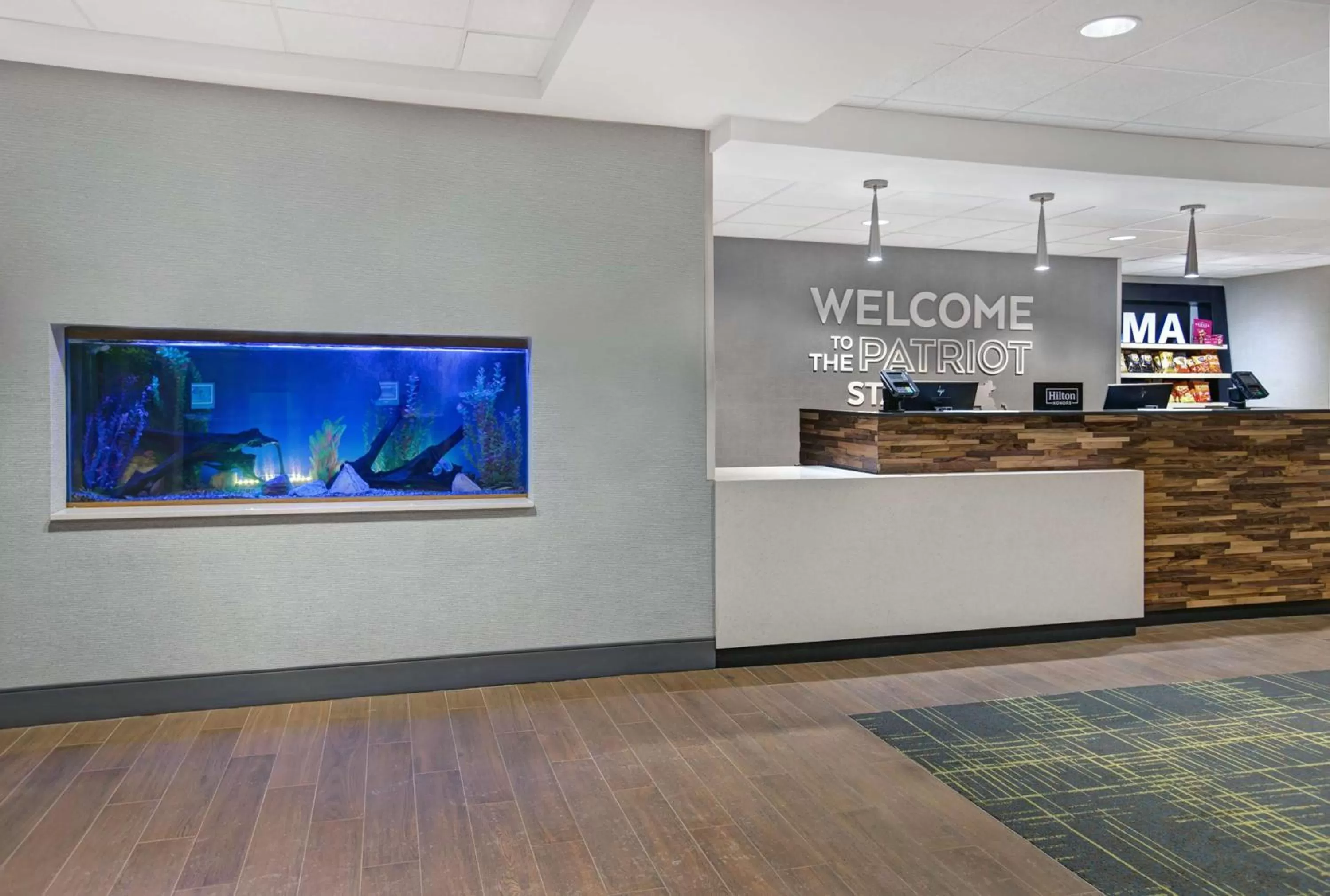 Lobby or reception in Hampton Inn Westfield
