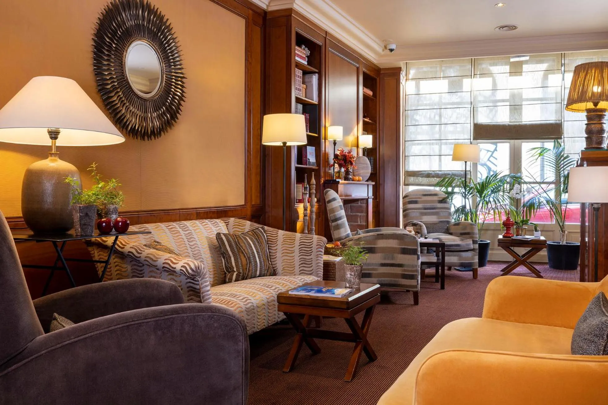 Living room in Hotel Clément