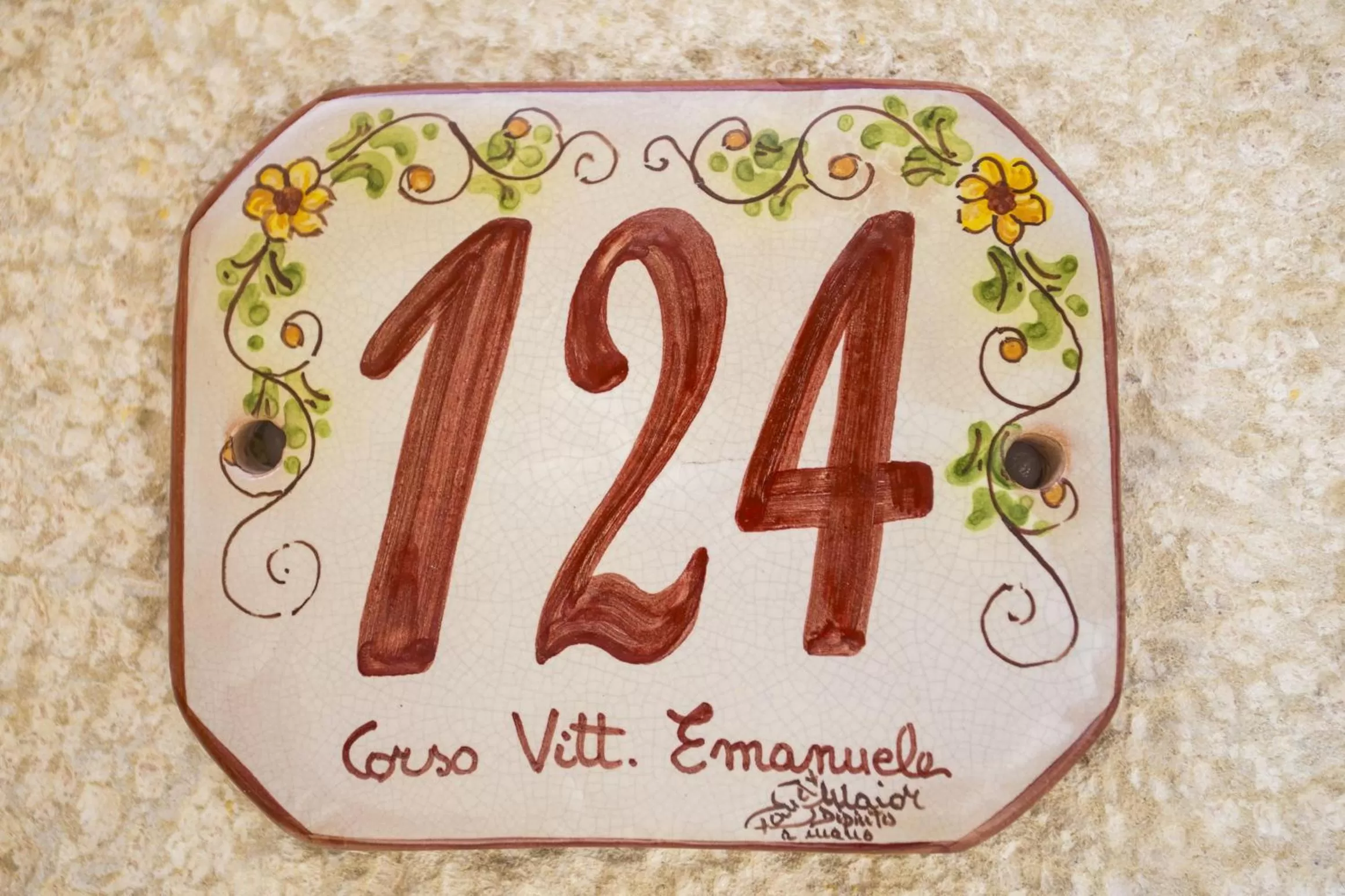 Property logo or sign in La Dimora Di Segesta B&B