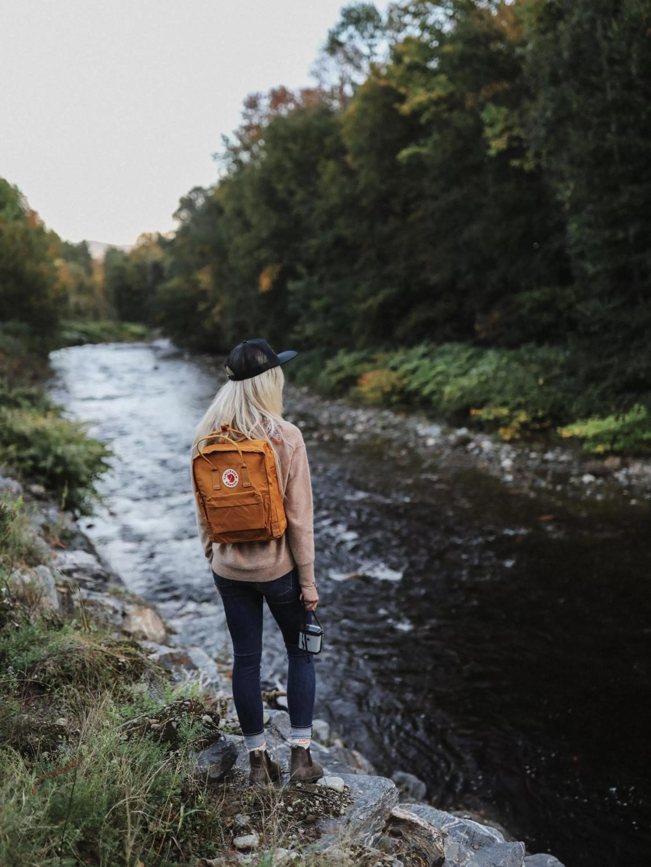 Hiking in Tälta Lodge, a Bluebird by Lark