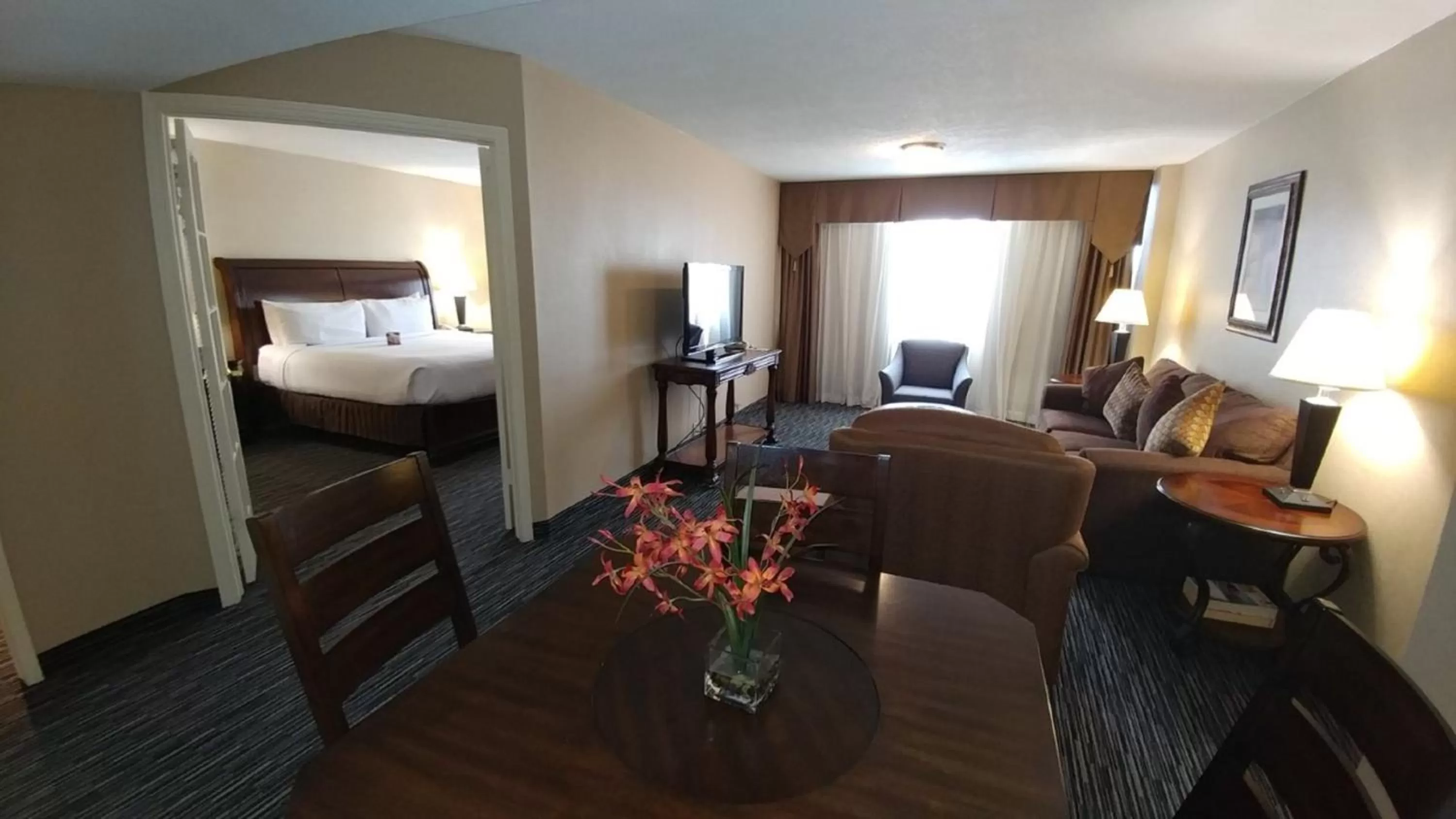 Bedroom, Bed in Wyndham Houston near NRG Park - Medical Center