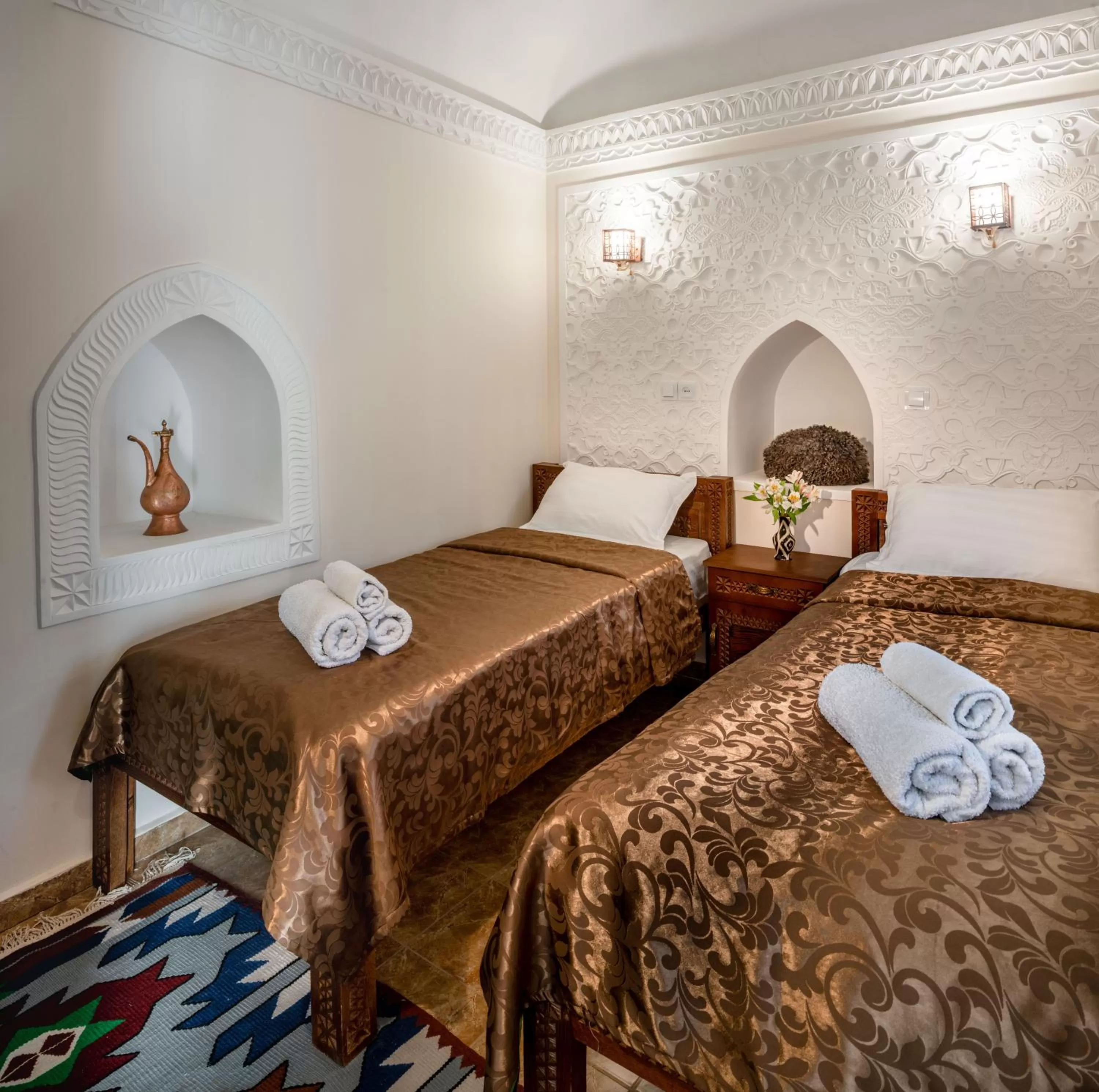 Bed in New Star Boutique hotel - madrasah Muhammad Mahram 1903