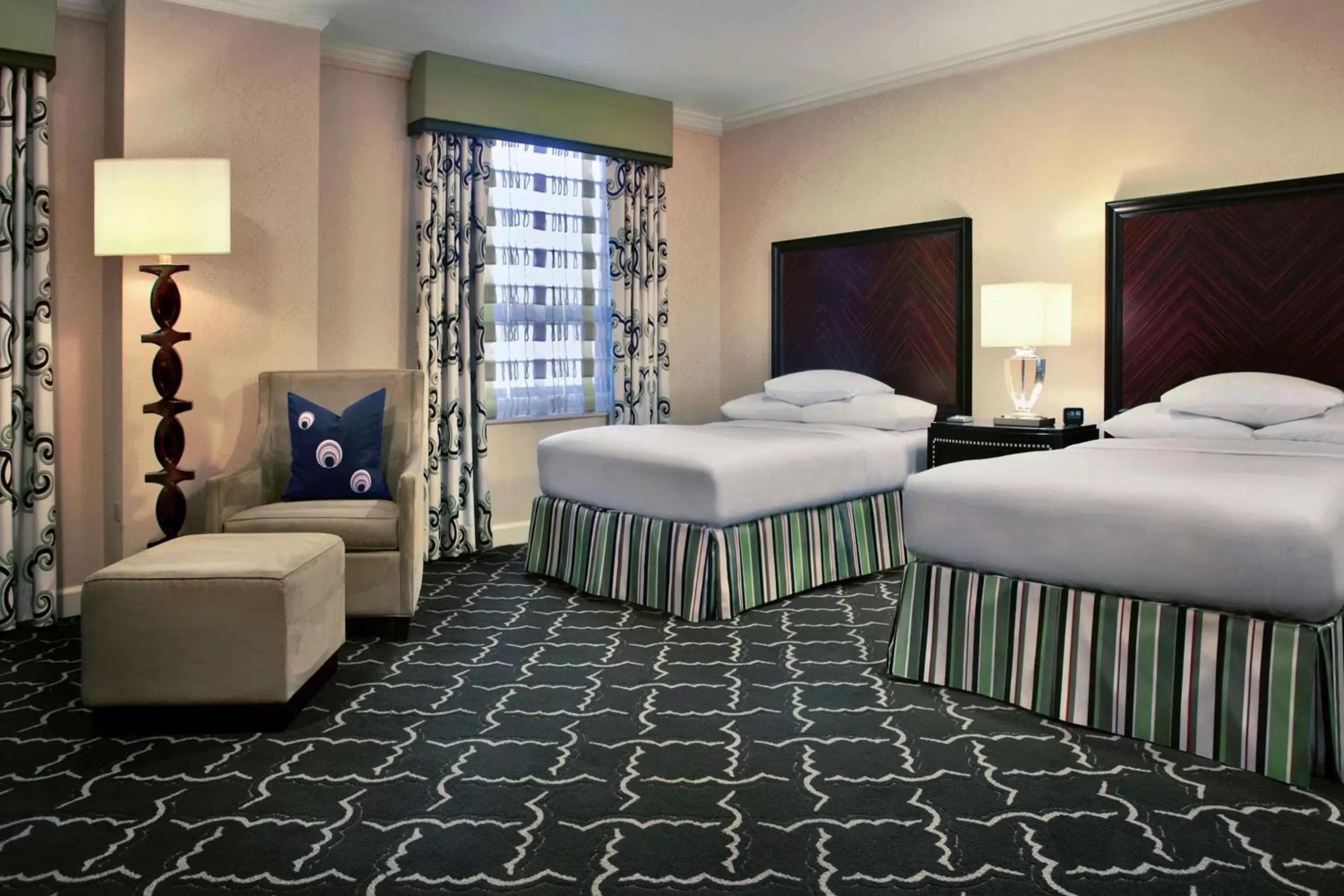 Suite with Two Double Beds in The Palmer House Hilton Suite with Two Double Beds in The Palmer House Hilton