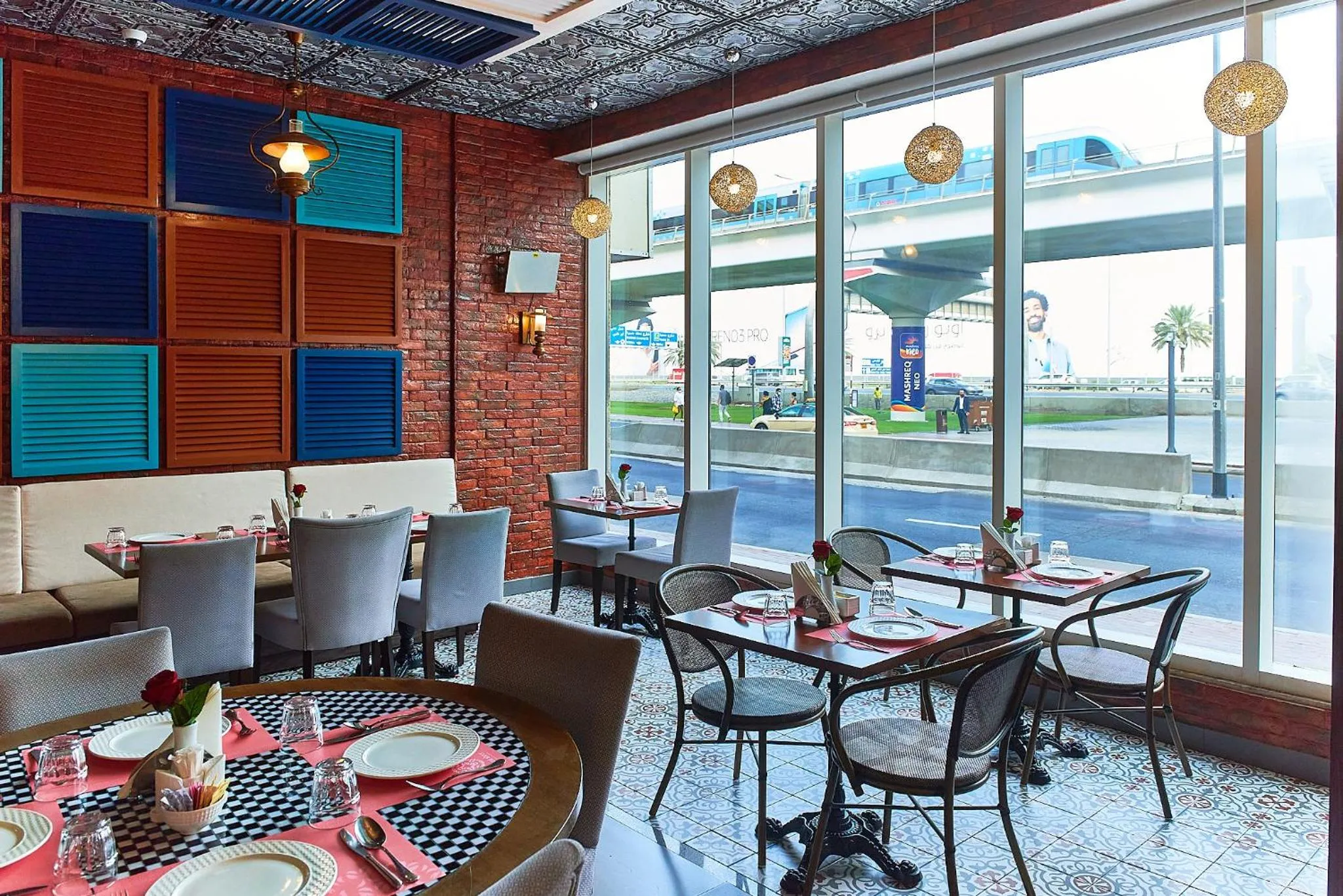 Restaurant/places to eat in Rose Park Hotel - Al Barsha, Opposite Metro Station