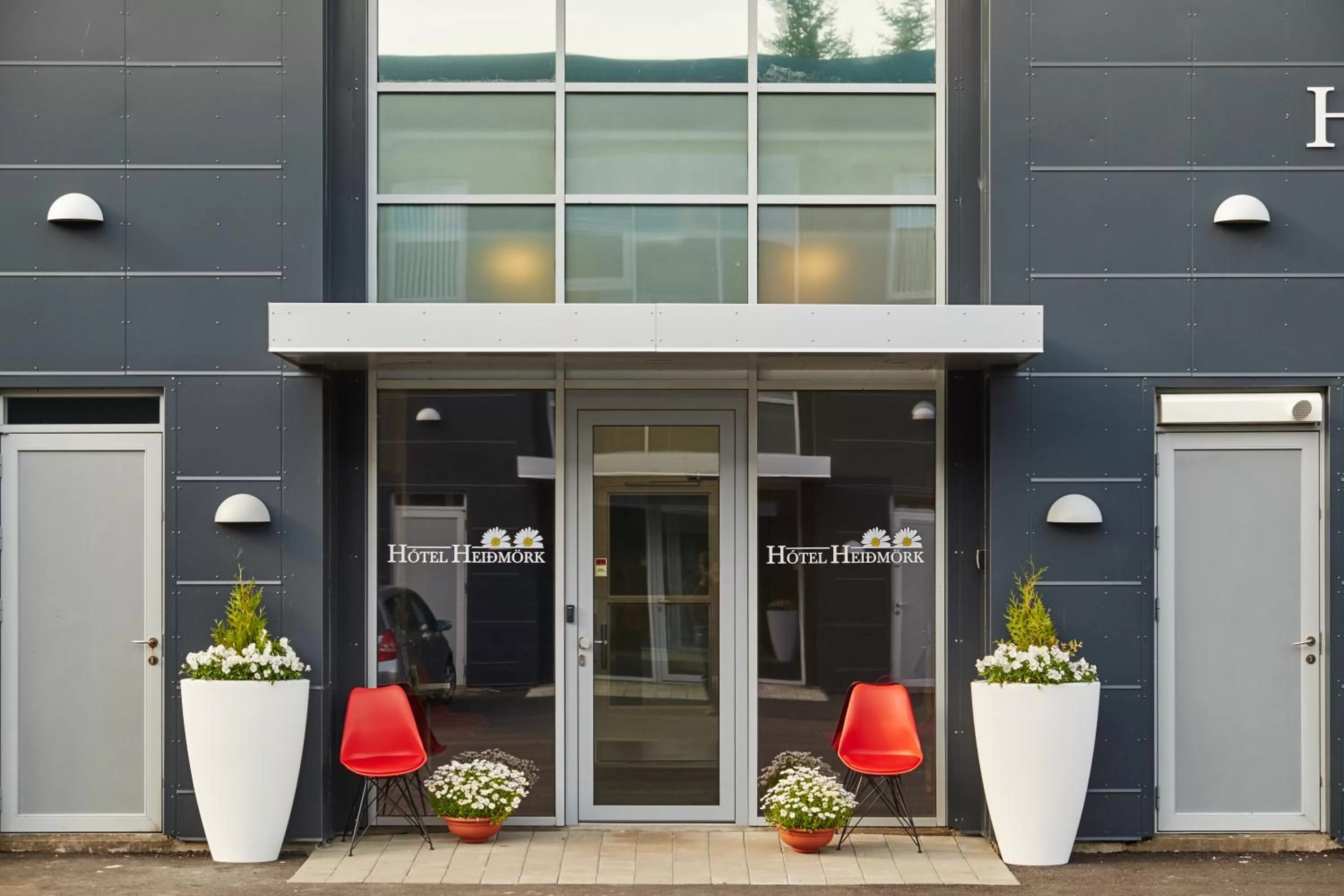 Facade/entrance in Hótel Heiðmörk