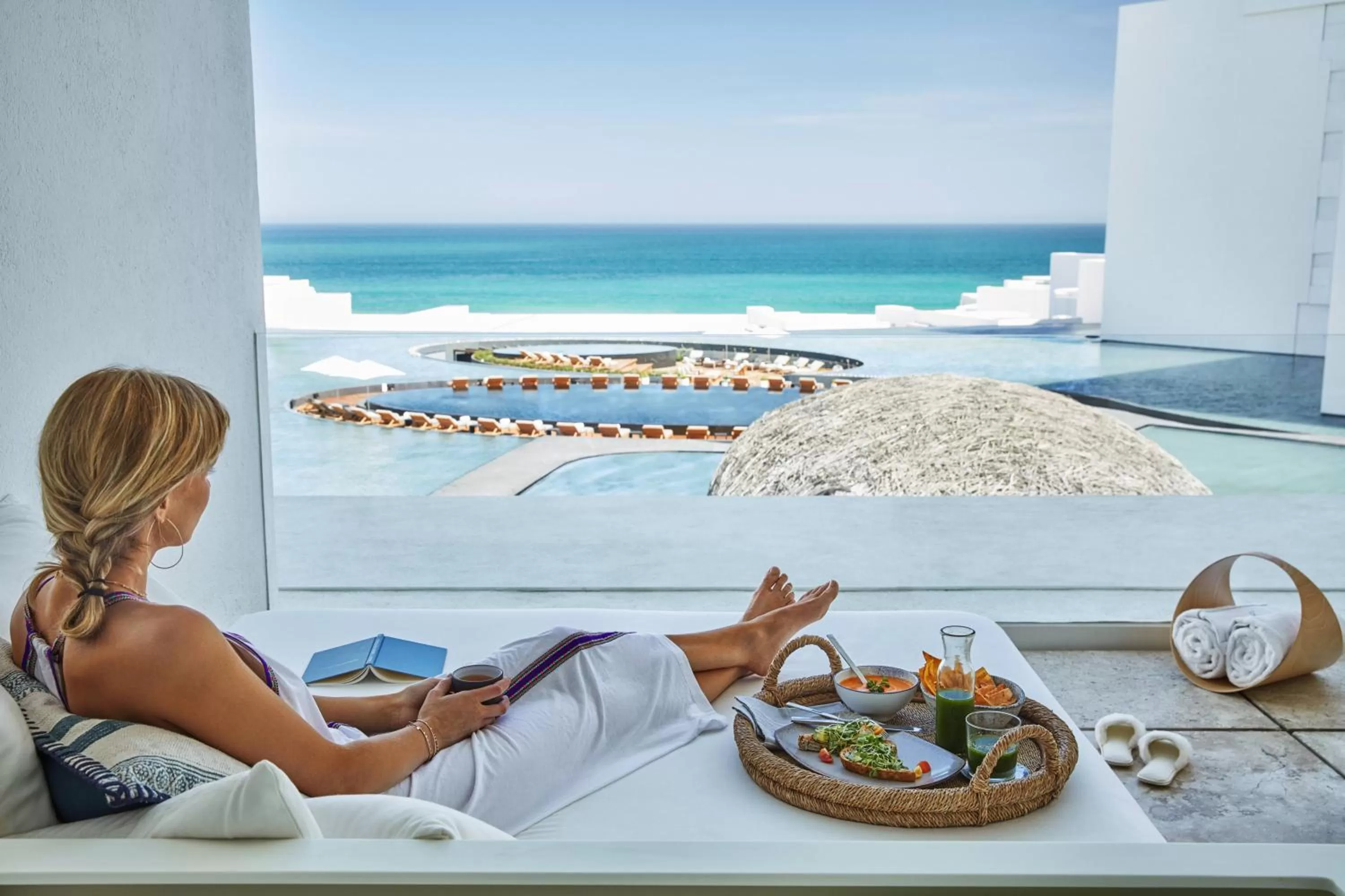 Patio in Viceroy Los Cabos