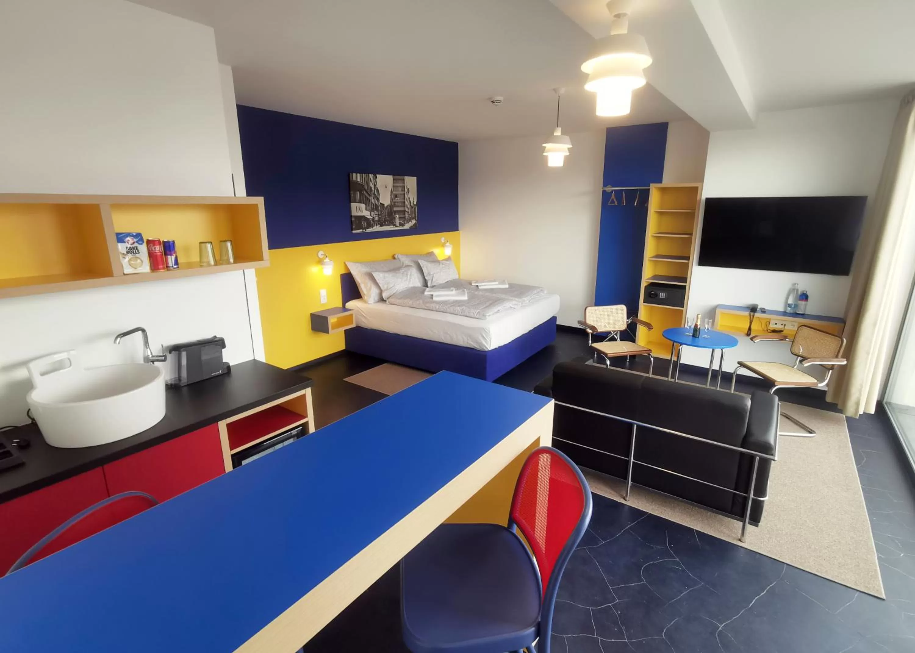 Bed in Hotel Avion - National Cultural Monument - ICONIC HOUSES ORG