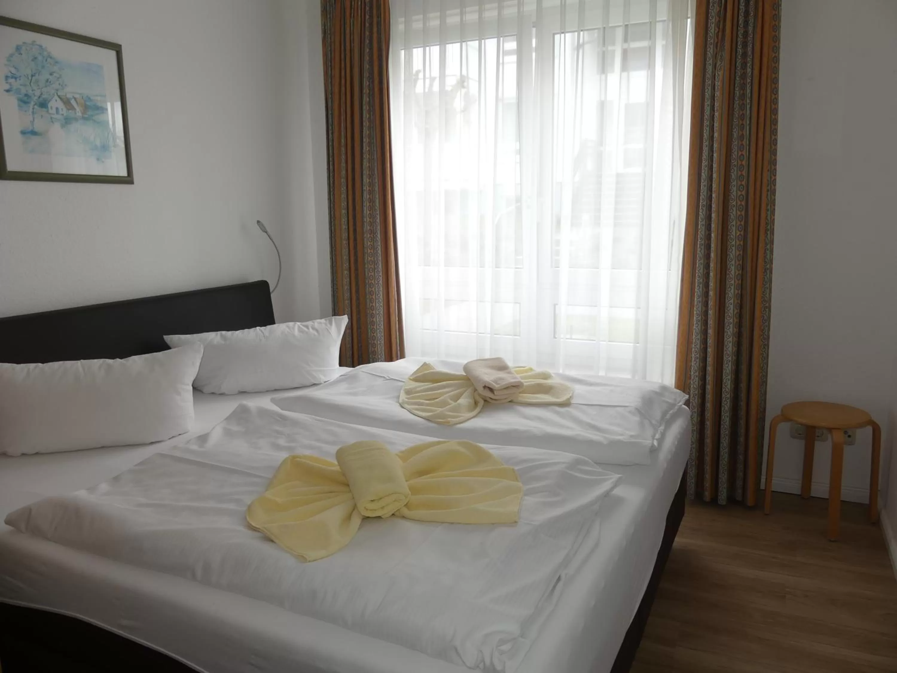 Bedroom, Bed in Apartmenthaus Binzer Sterne