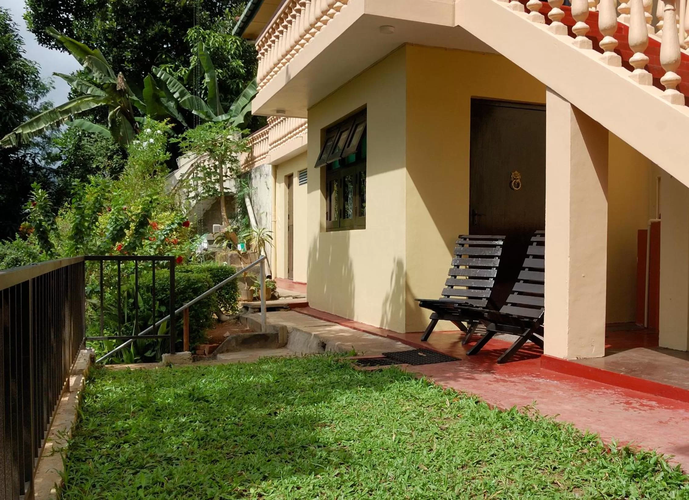 Garden view in Evergreen