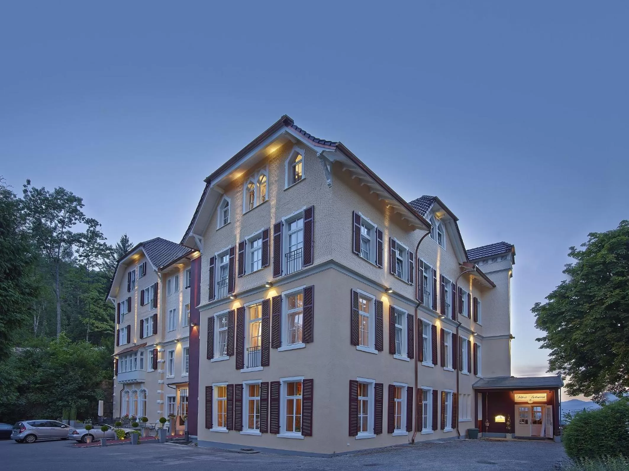 Facade/entrance in Hotel Schloss Hornberg