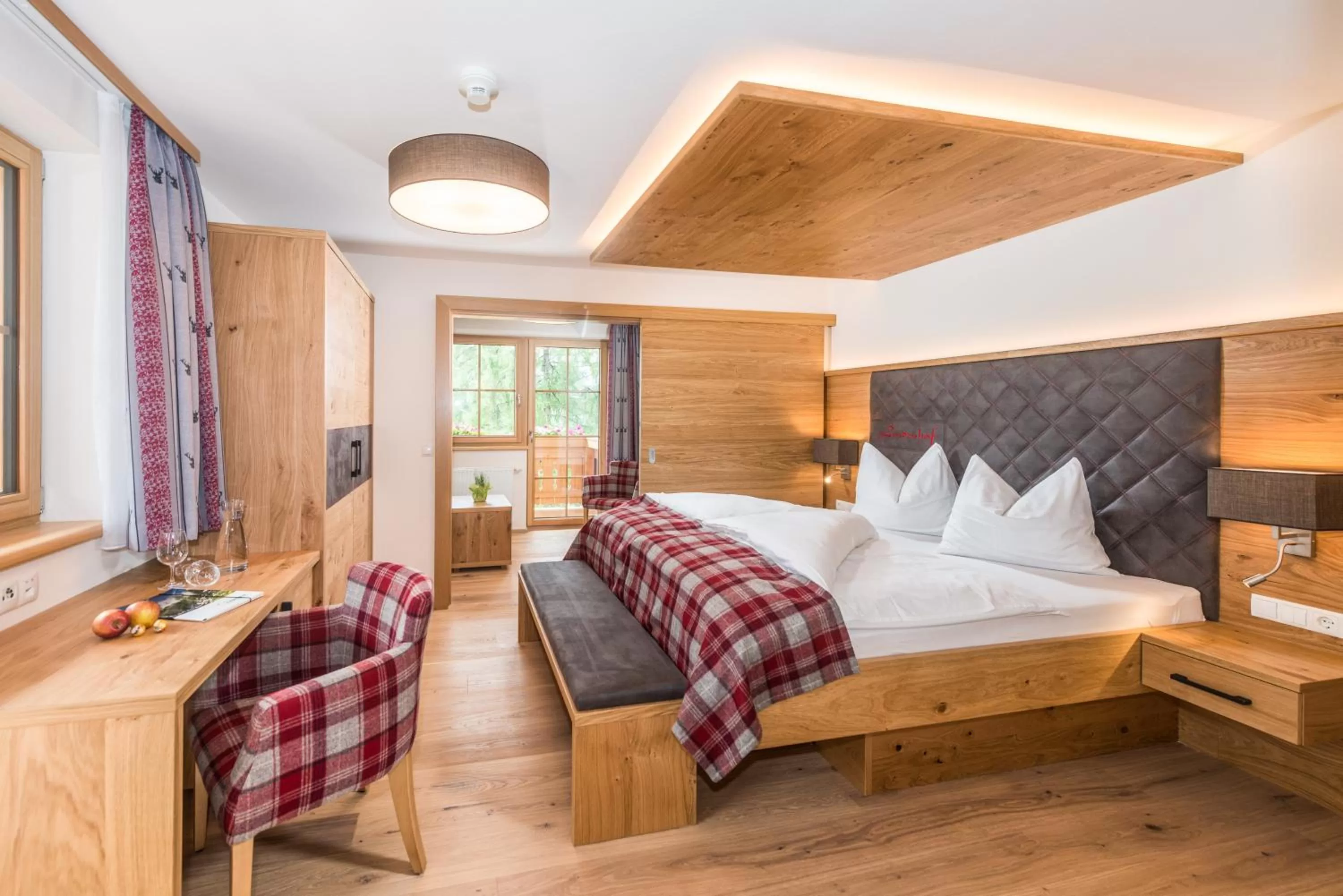 Bedroom, Bed in Hotel Lindenhof