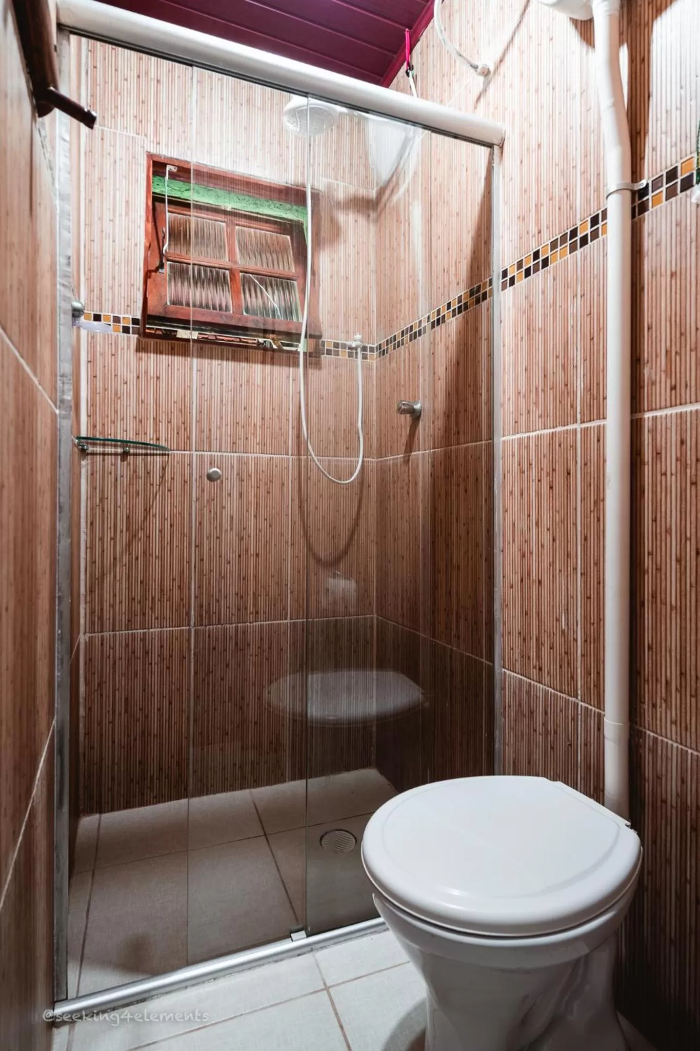 Bathroom in Pousada e Hostel Marthi