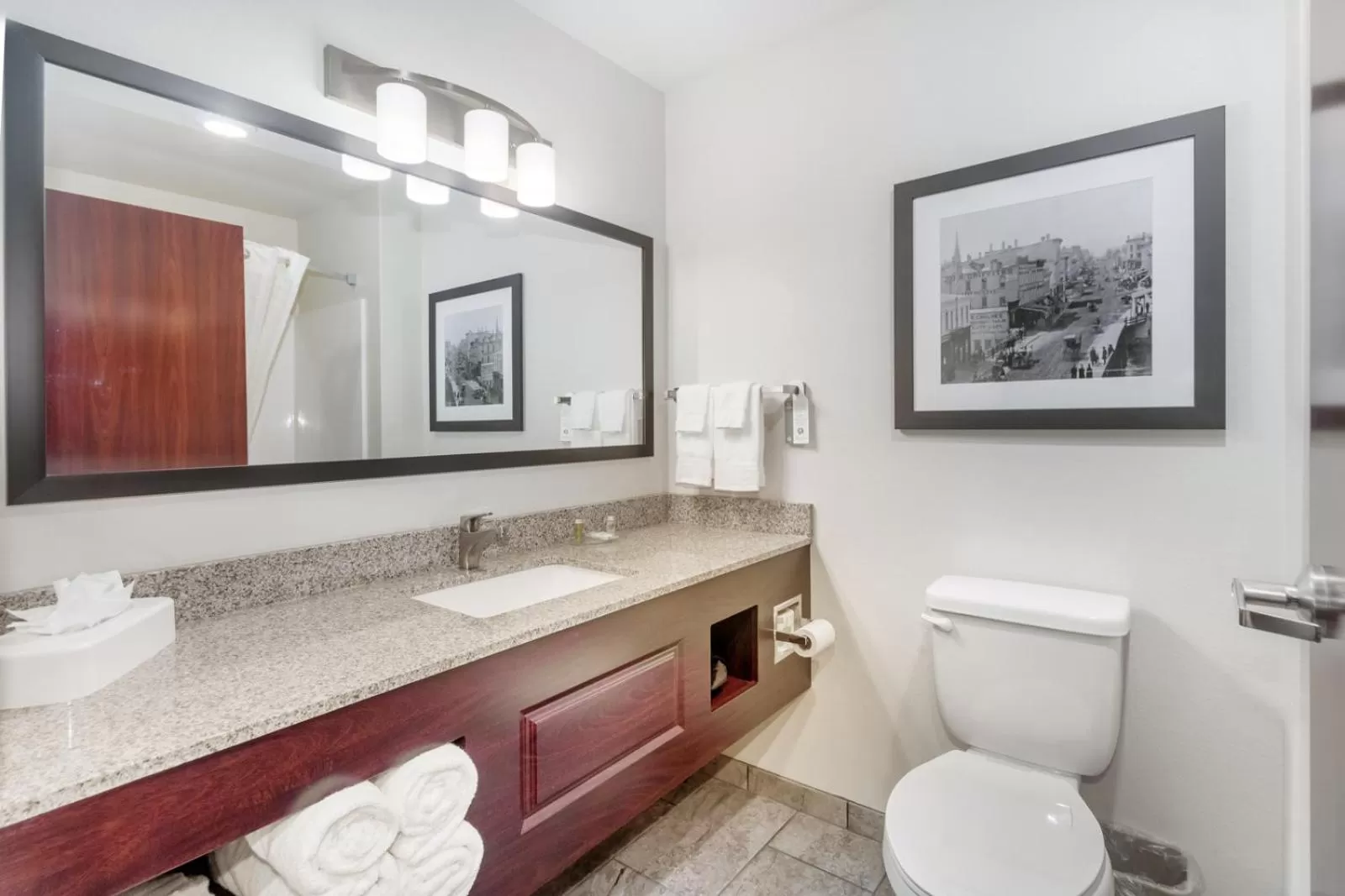 Bathroom in Cobblestone Hotel & Suites - Janesville