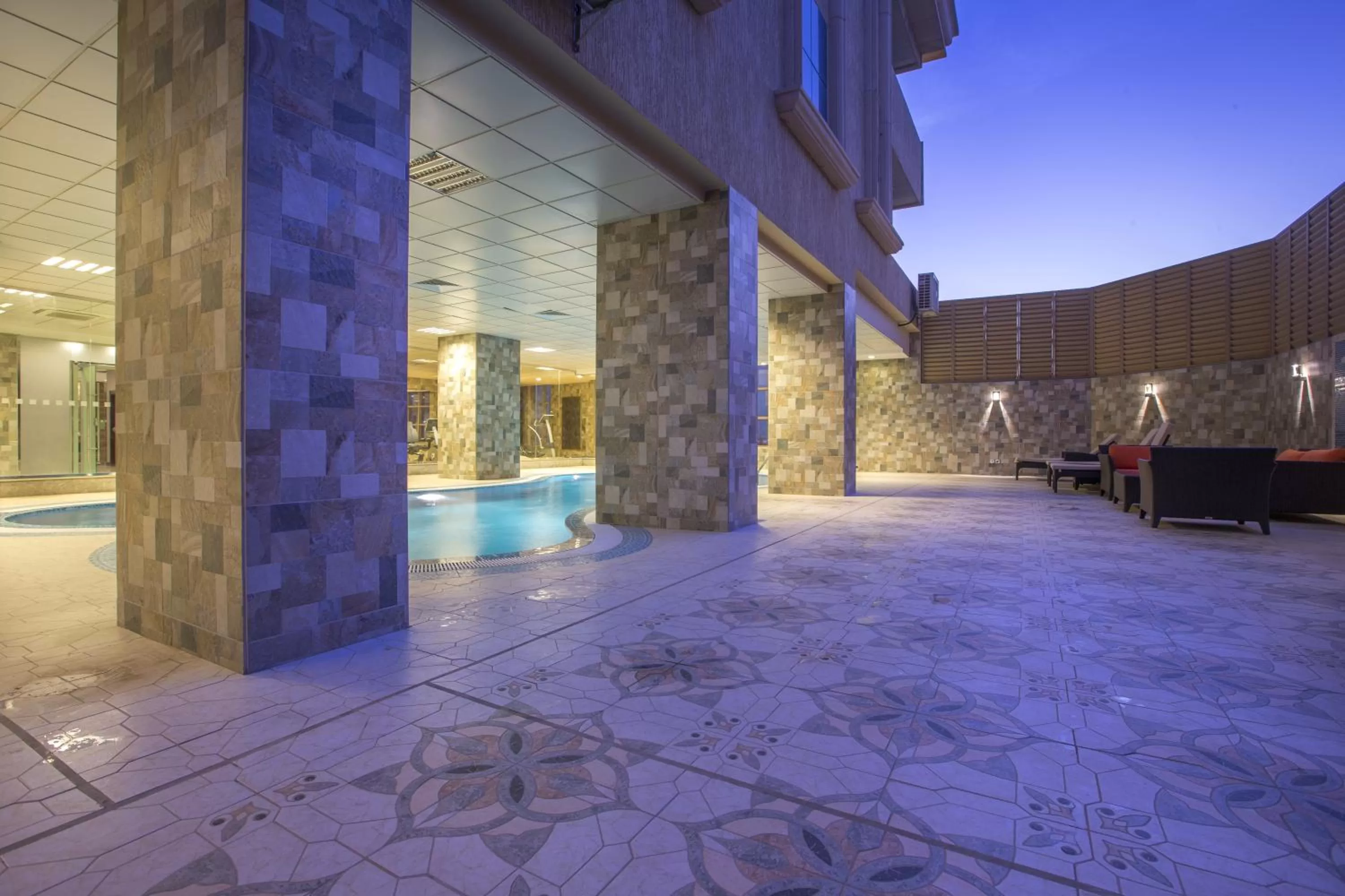 Swimming pool in Radisson Blu Plaza Jeddah