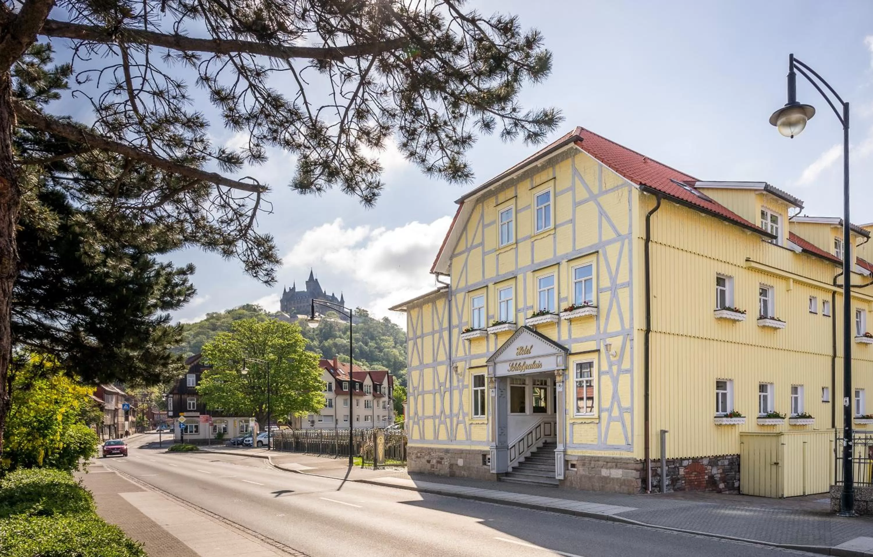 Property building in Boutiquehotel Schloßpalais