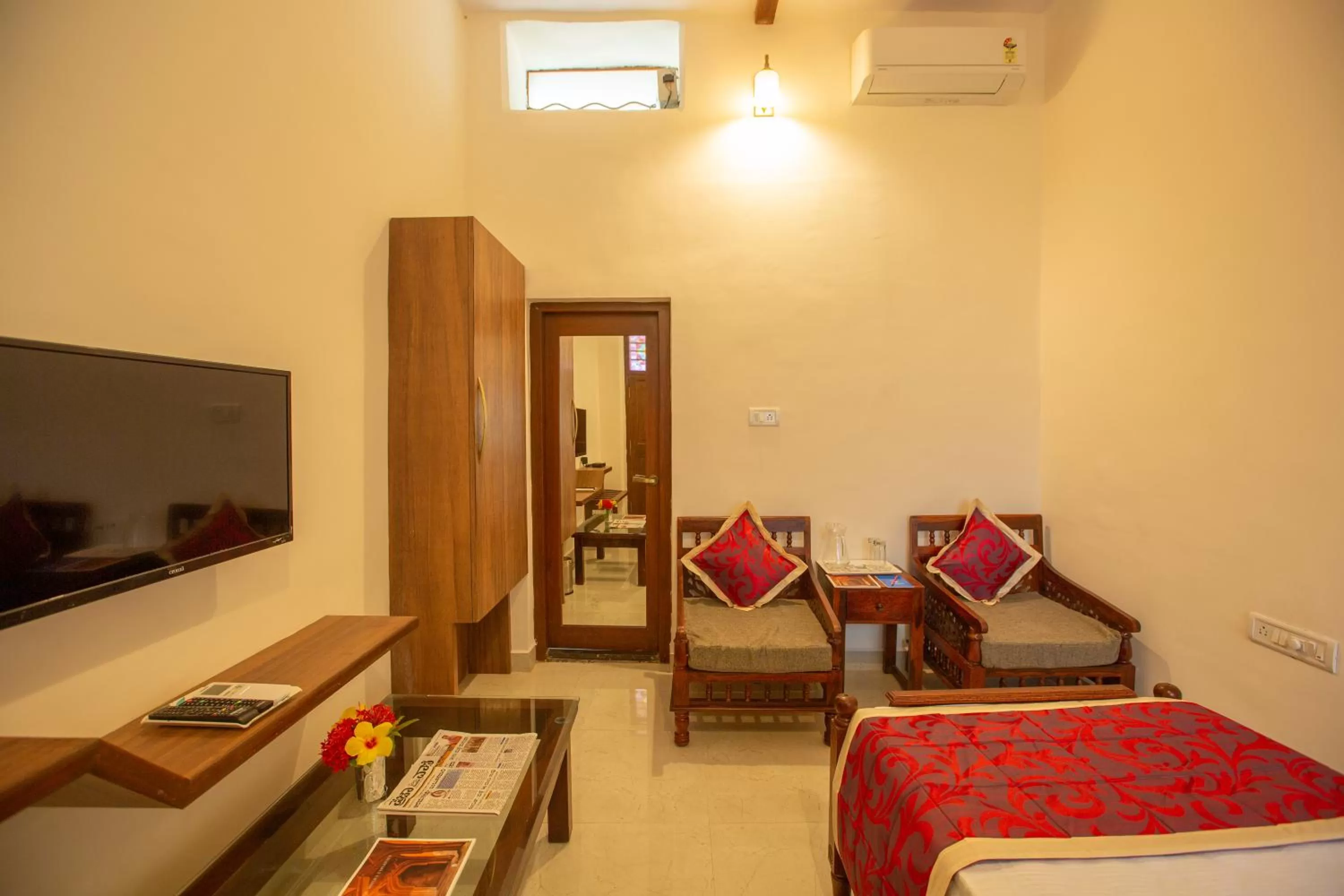 Seating Area in KSTDC Hotel Mayura Adilshahi Bijapur