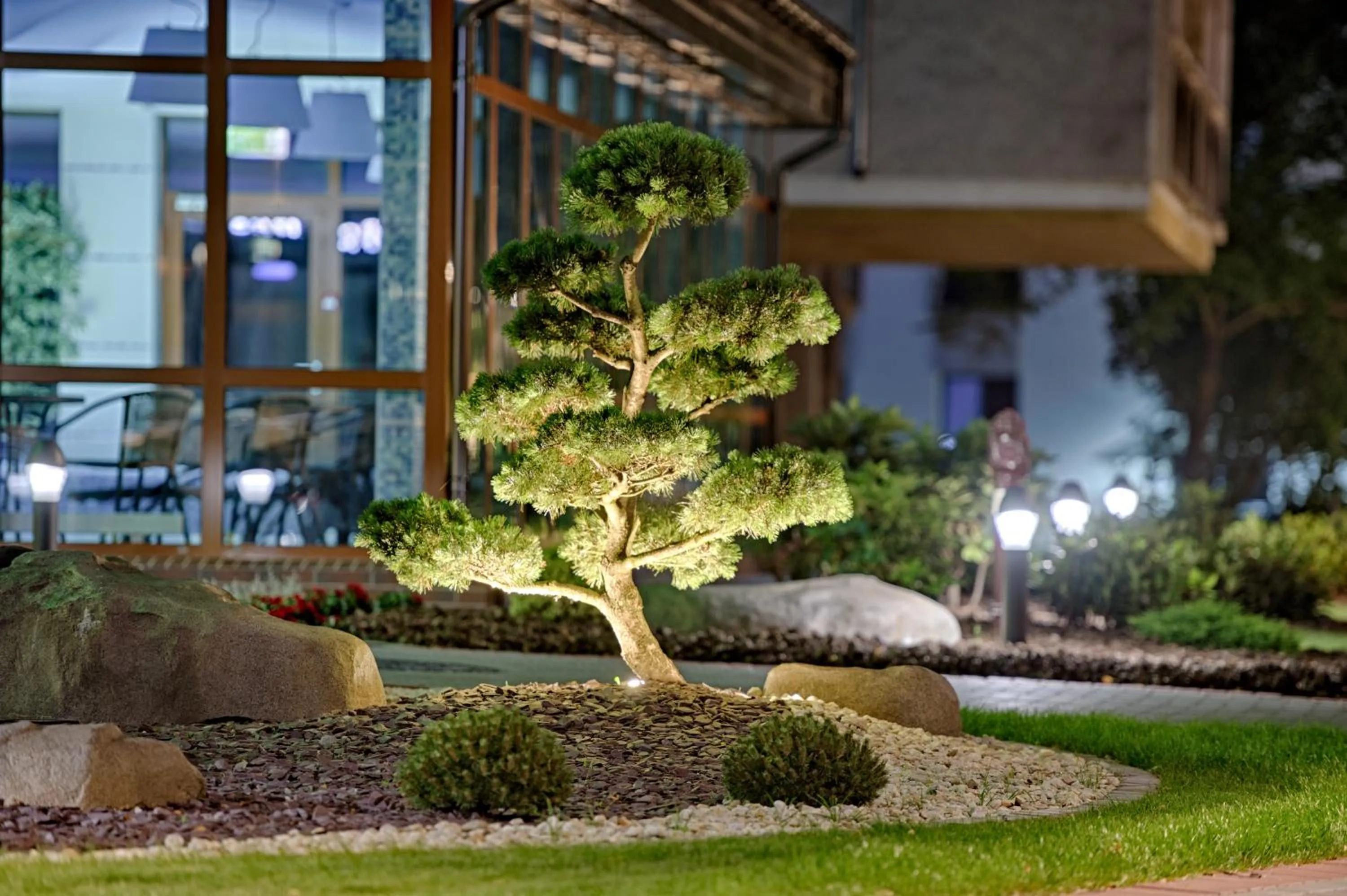 Garden view in Gradiali Wellness and SPA