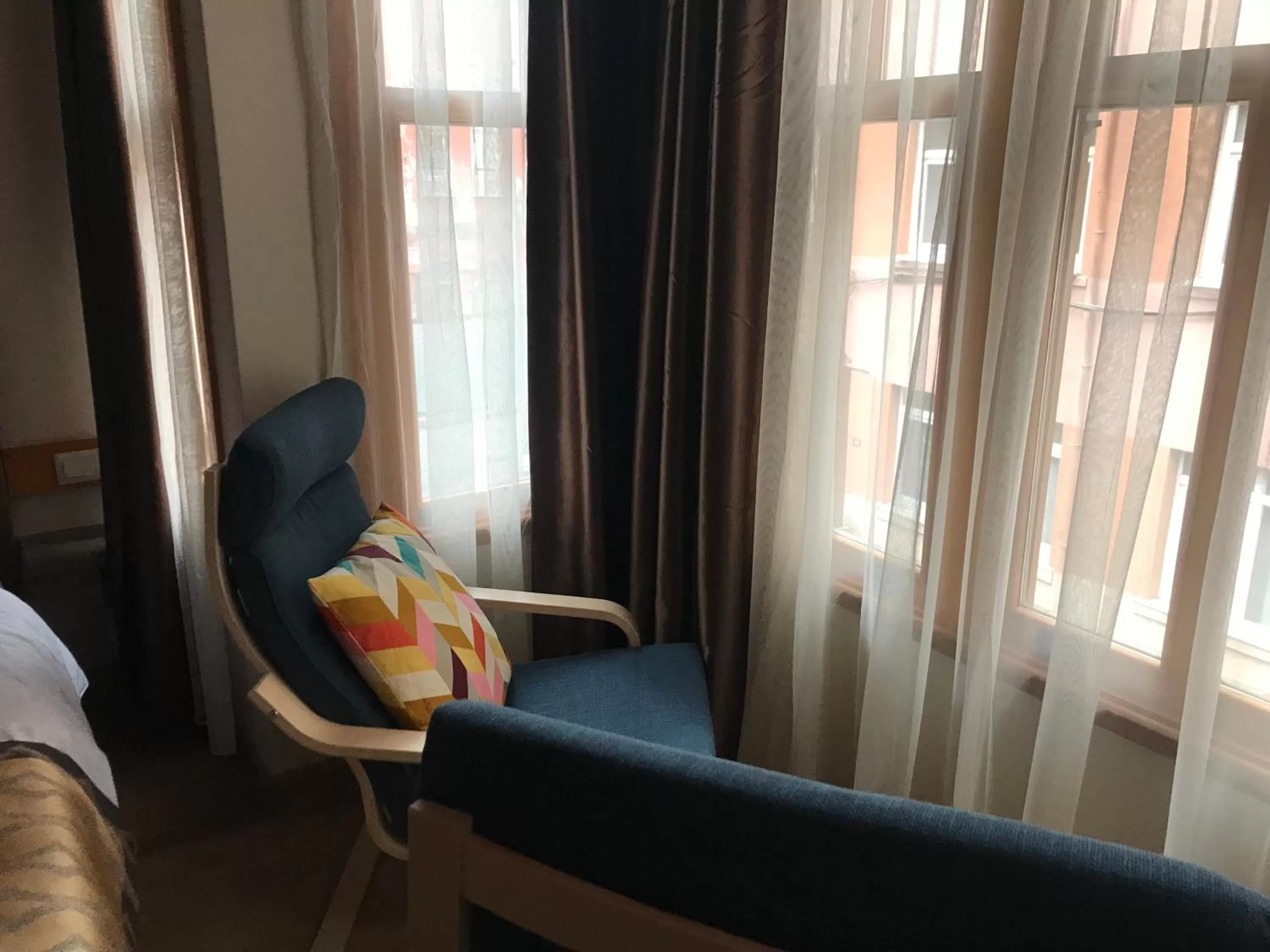 Seating area in Green Mansion