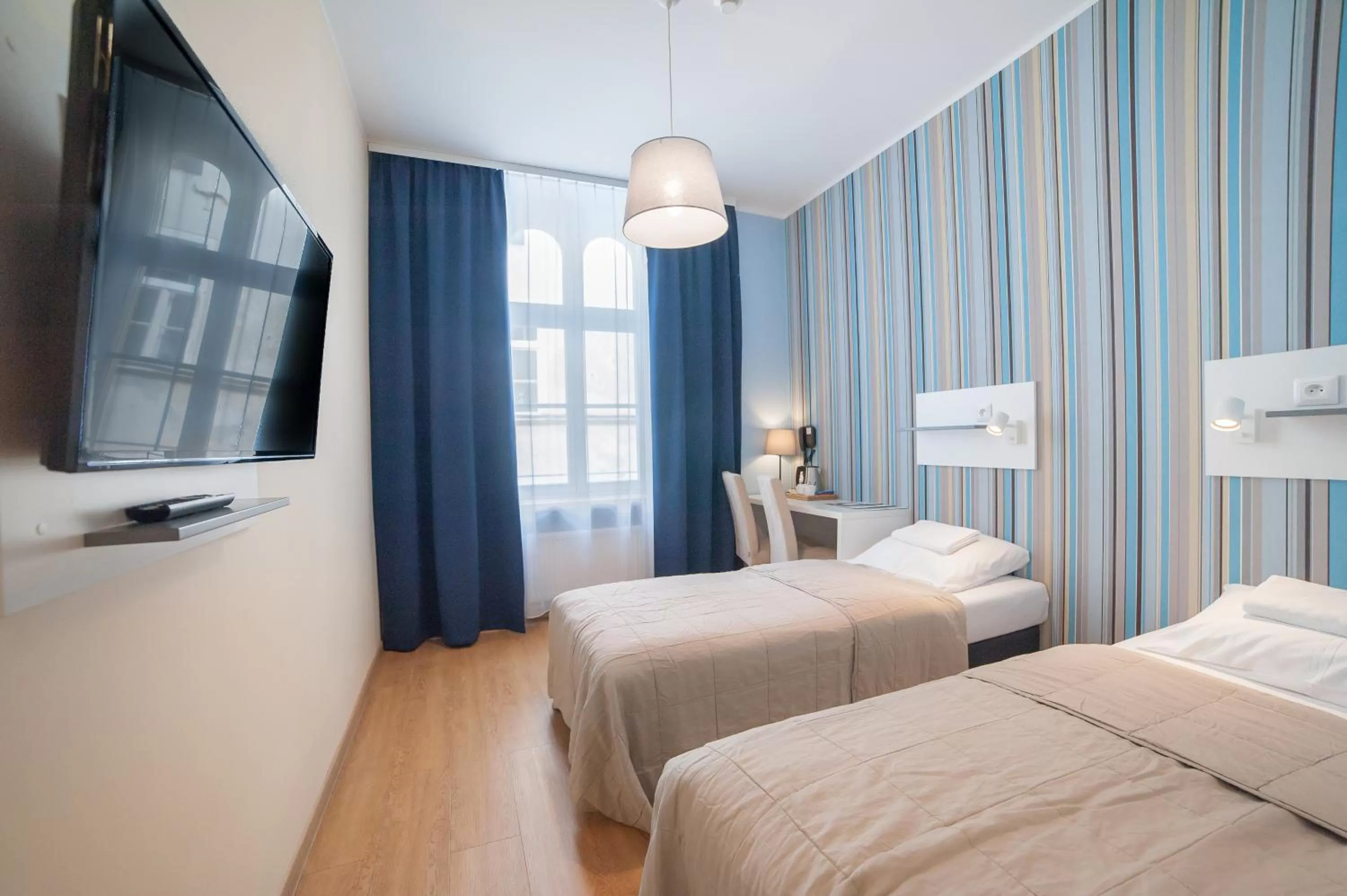 Bed in Hotel Traffic Wrocław Stare Miasto