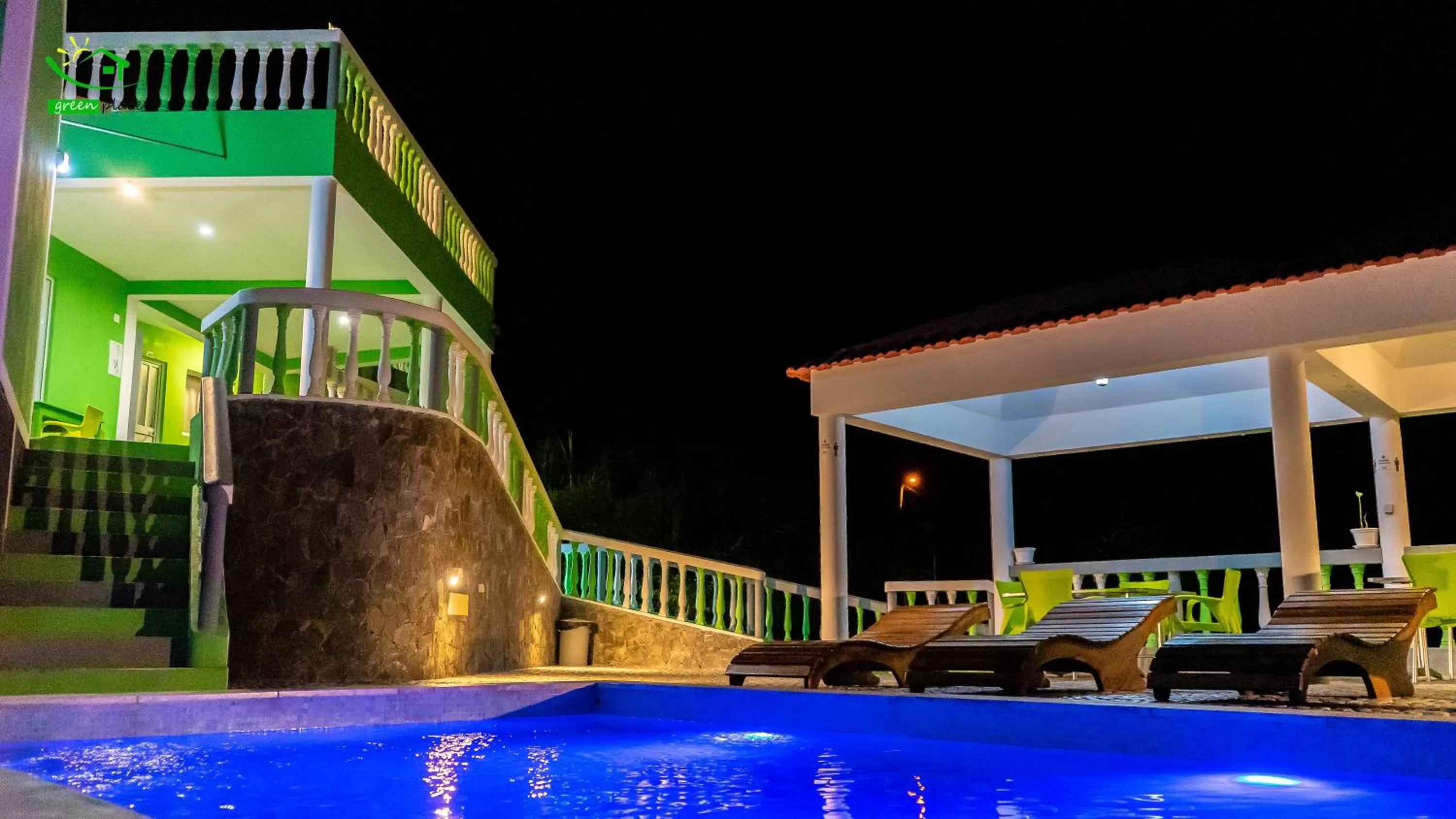 Swimming Pool in Pousada Green Place