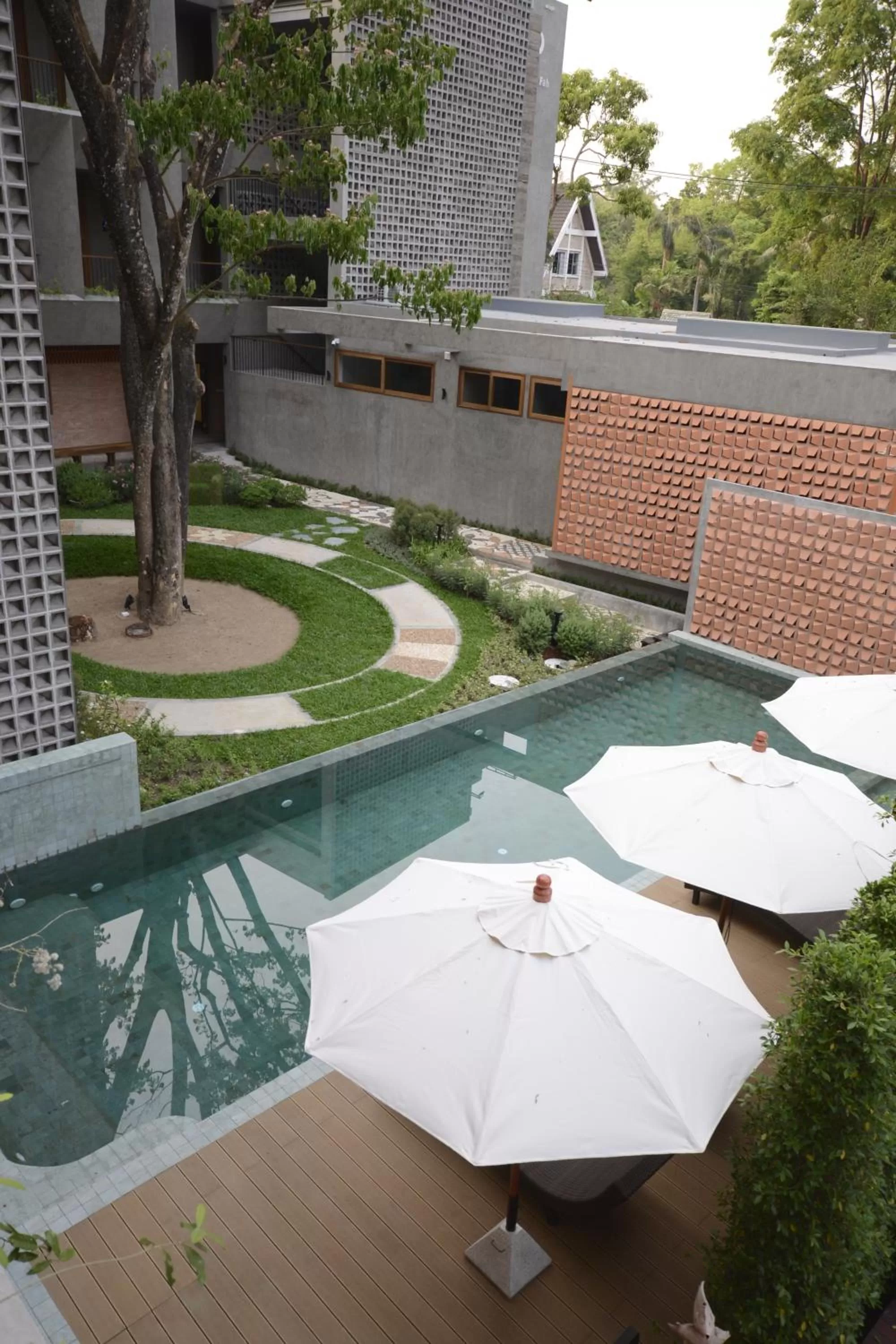 Pool view in Proud Phu Fah Muang Chiang Mai