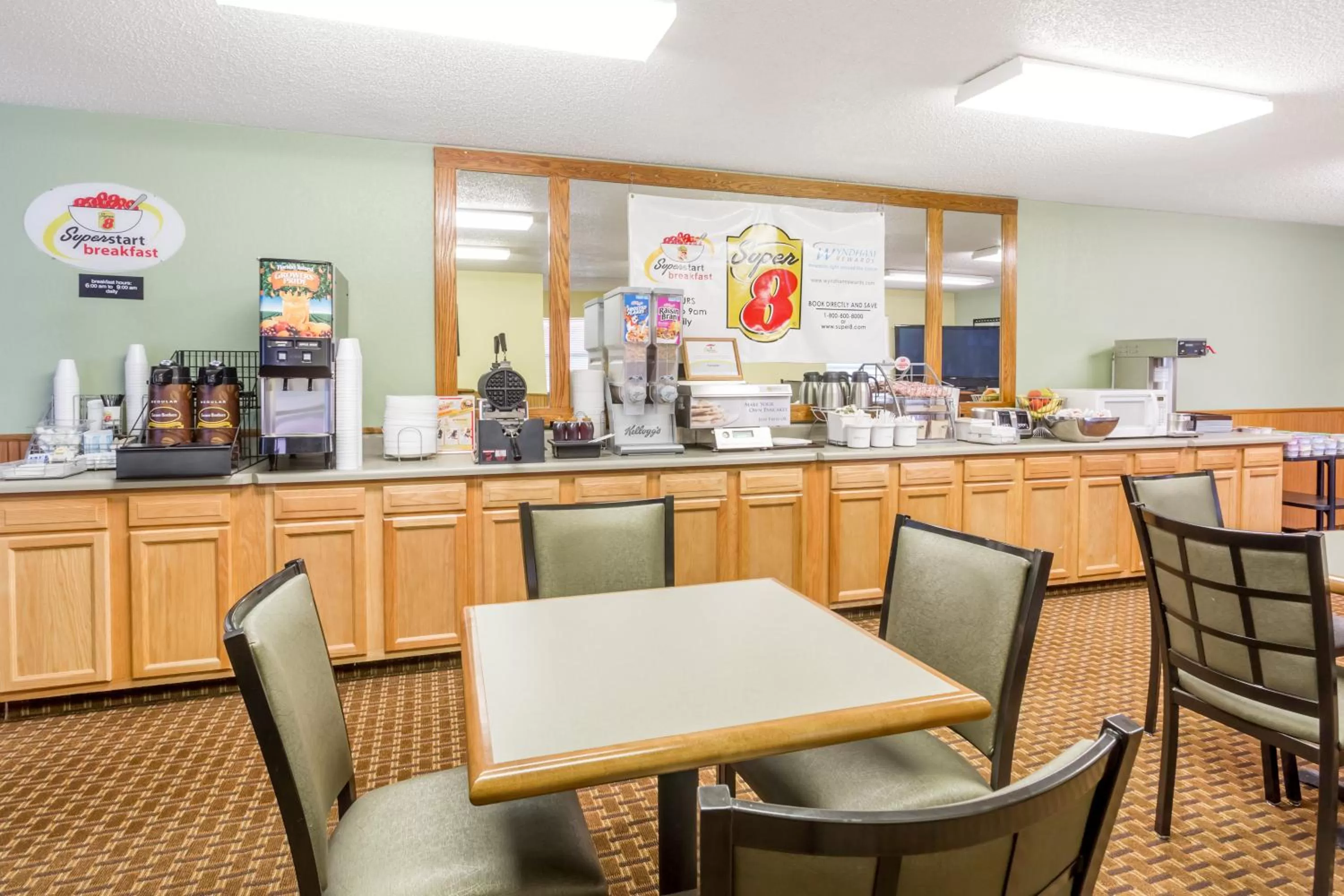 Food close-up in Super 8 by Wyndham Goodland