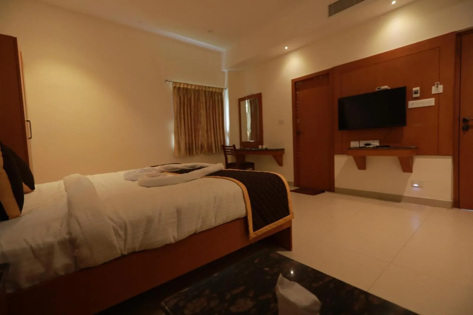 Bedroom in Hotel Ashok Palace