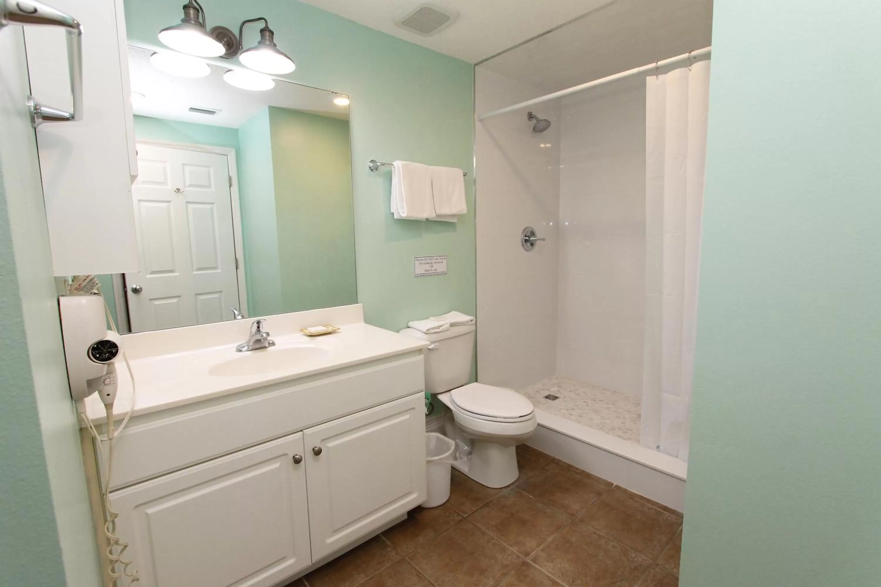 Bathroom in Majestic Beach Resort, Panama City Beach, Fl