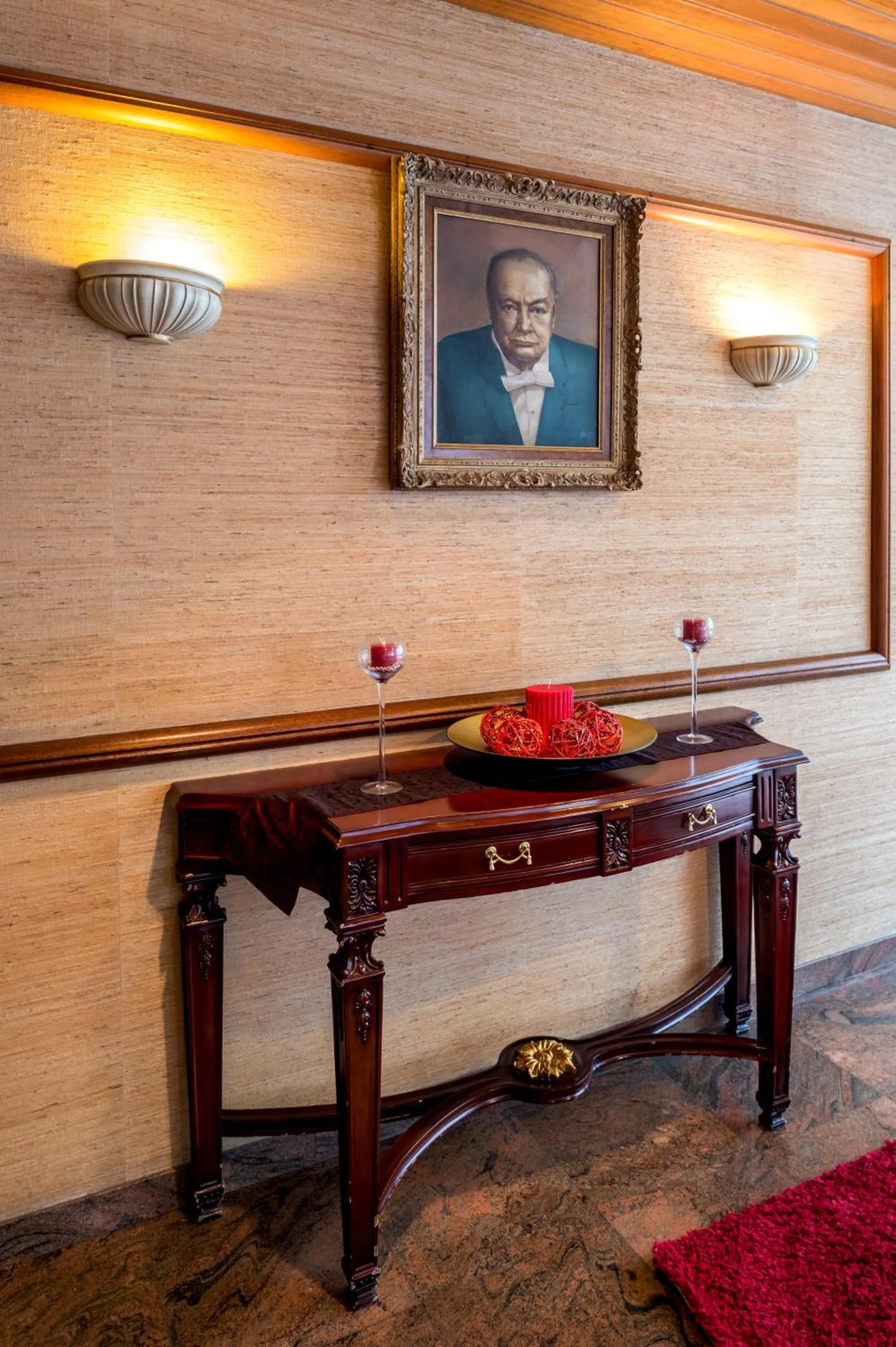 Decorative detail in Hotel Churchill