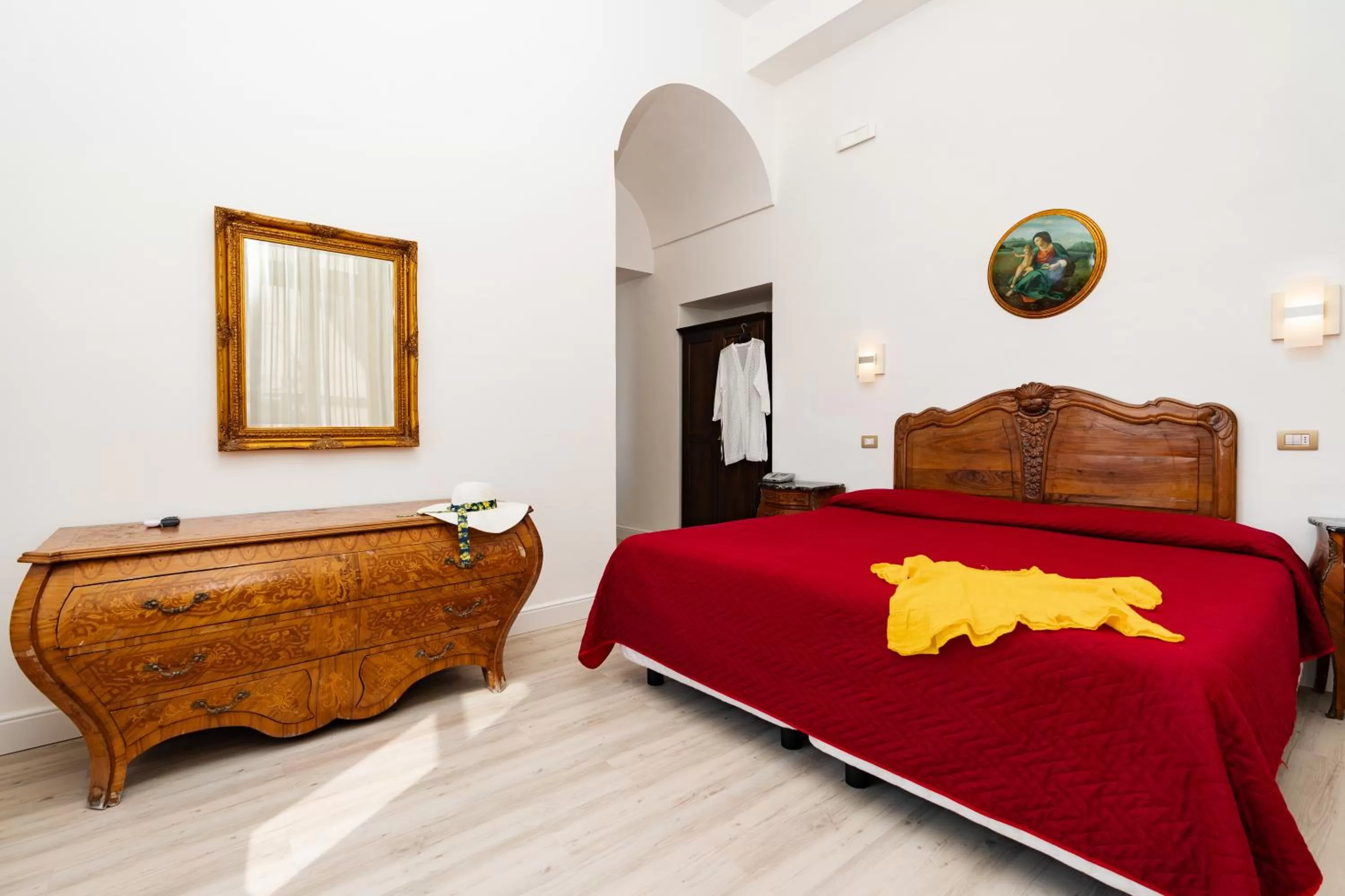 Bed in Hotel Fontana