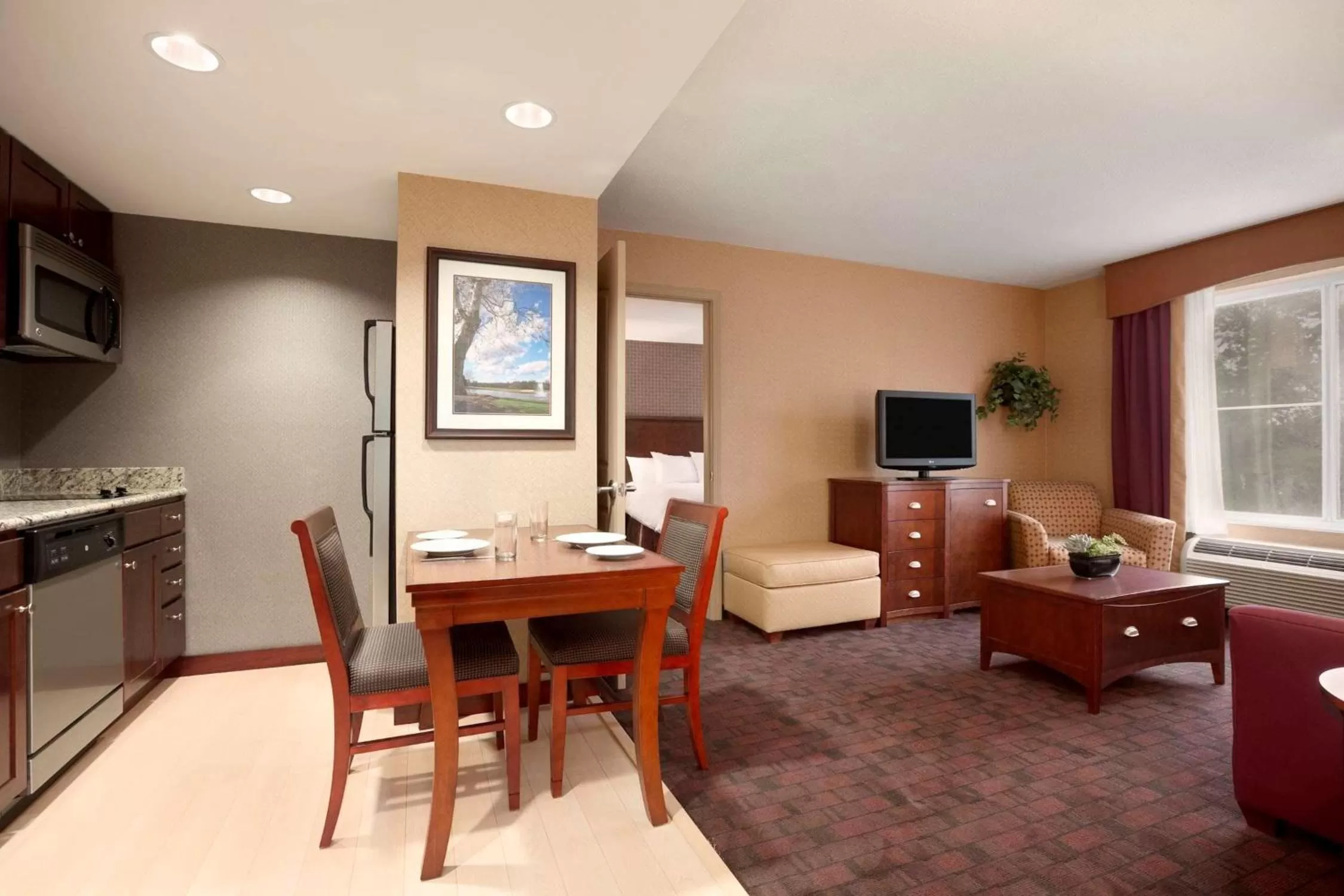 Kitchen or kitchenette in Homewood Suites Atlantic City Egg Harbor Township