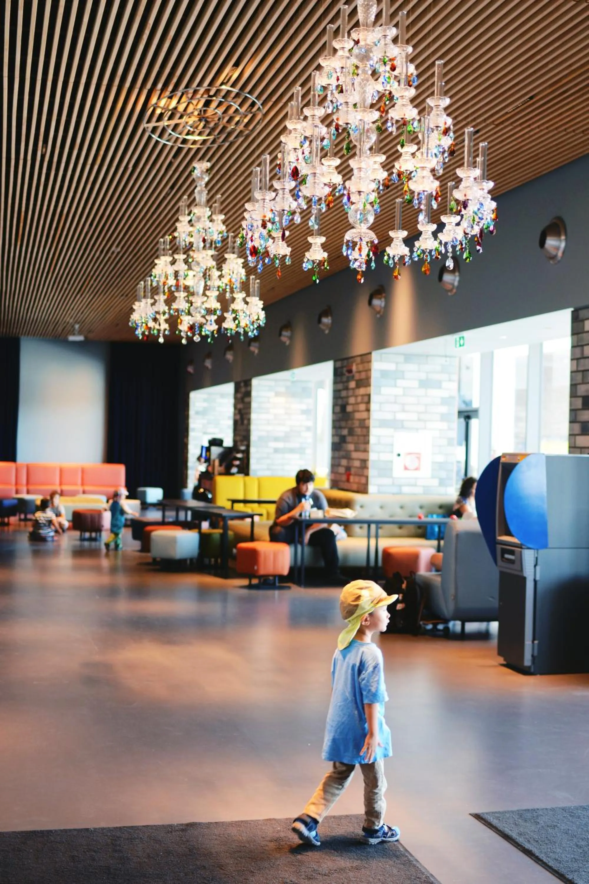 Lobby or reception in a&o Hostel Venezia Mestre