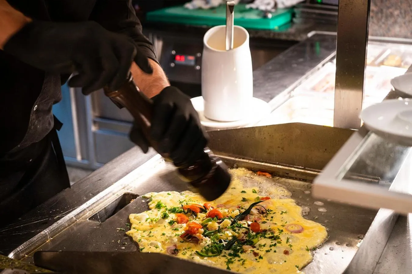 Continental breakfast in Luxury All Inclusive Resort Schwarzbrunn 4 Sterne Superior