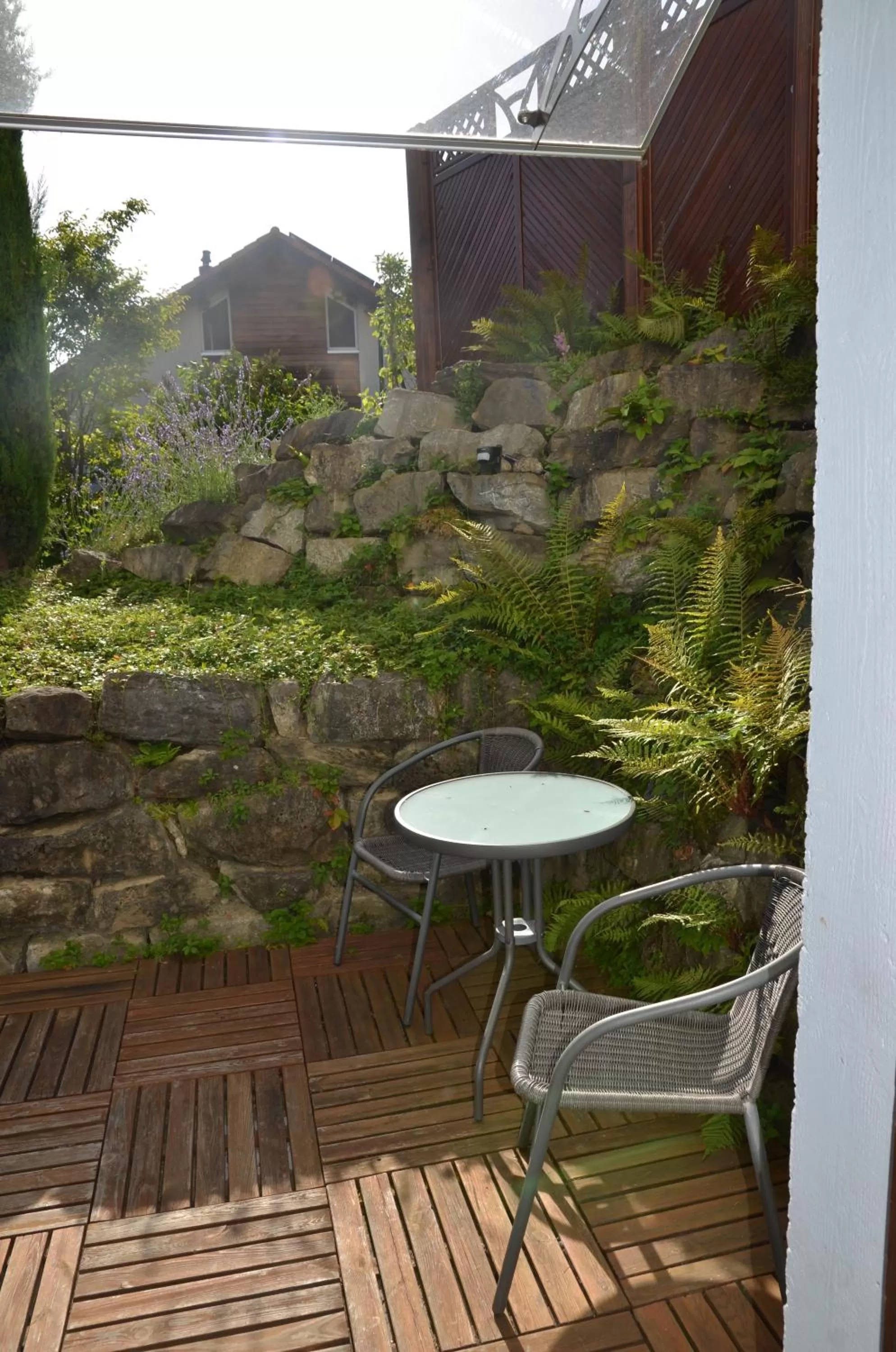 Patio in BnB chez Fanfan