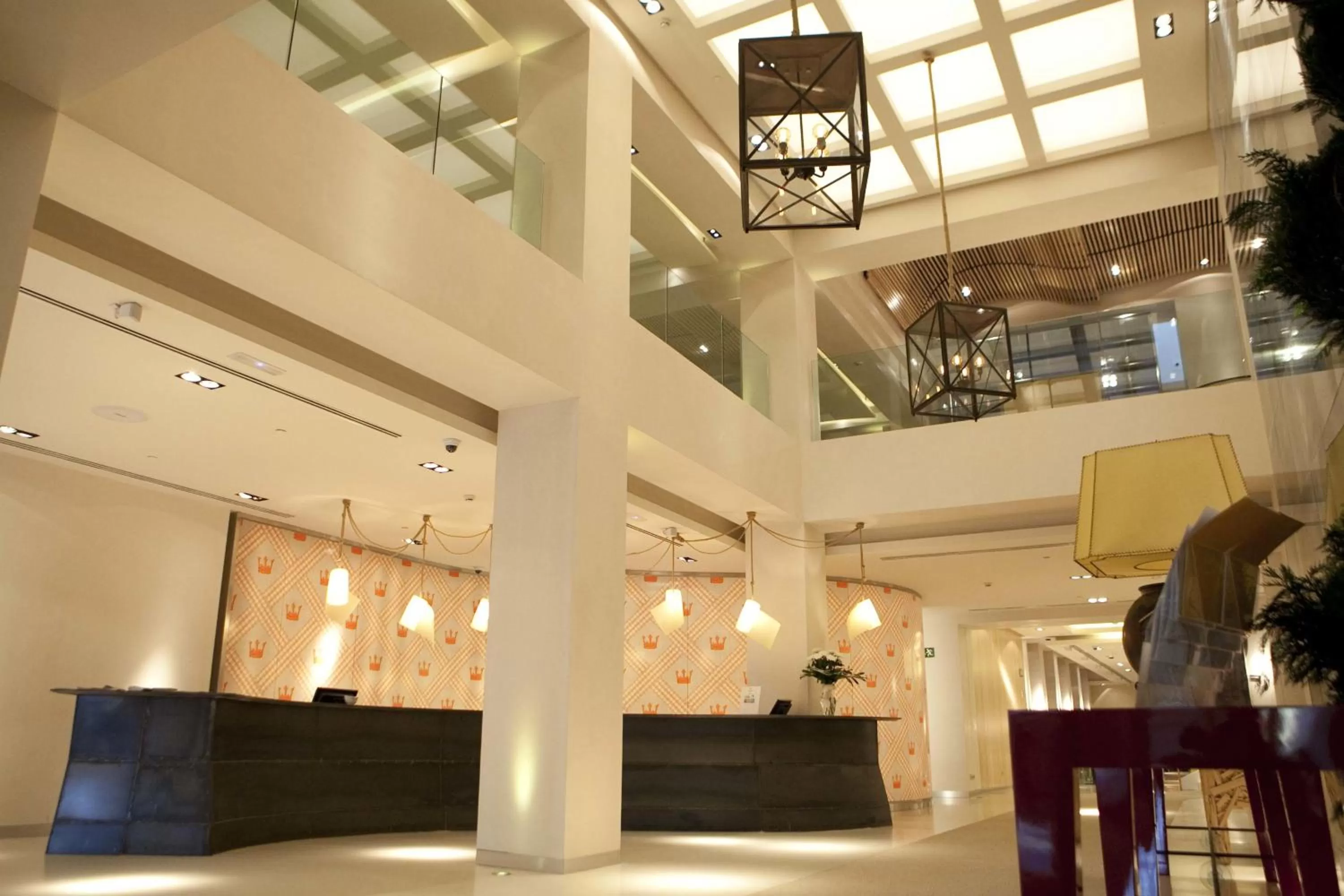 Lobby or reception in Hotel Alfonso