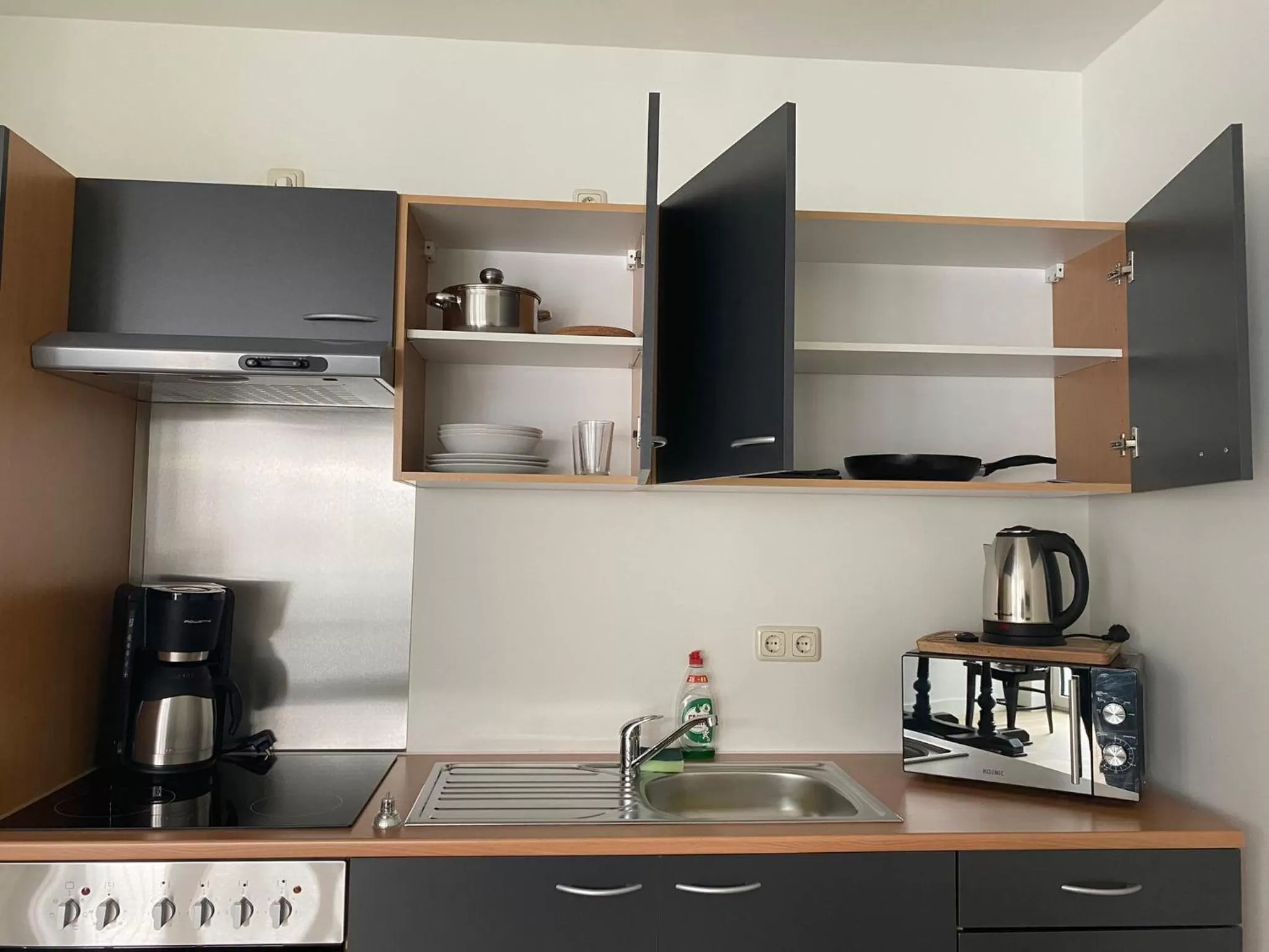 Kitchen or kitchenette in Green Stay