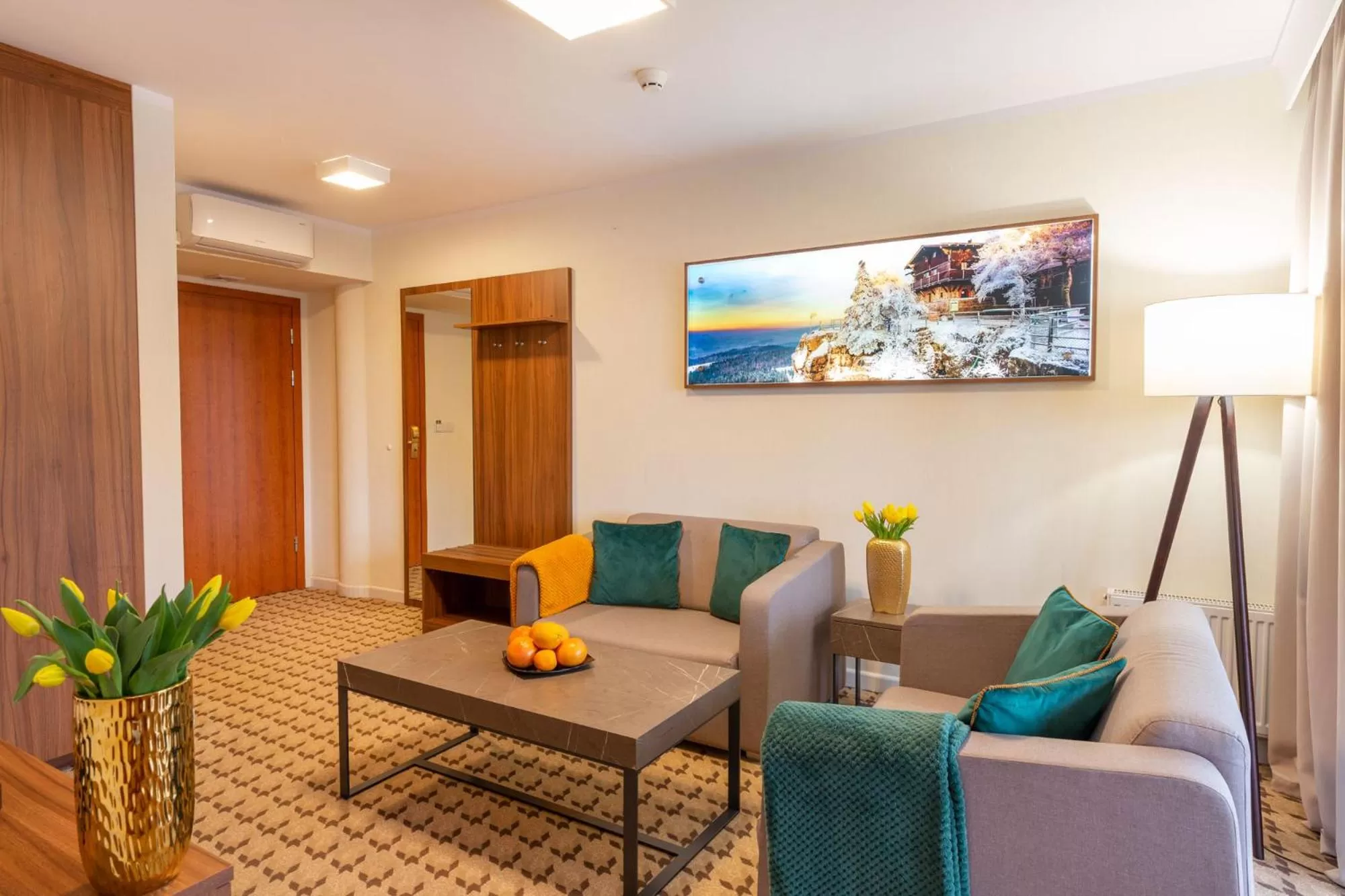 Living room in Hotel Verde Montana Wellness & Spa