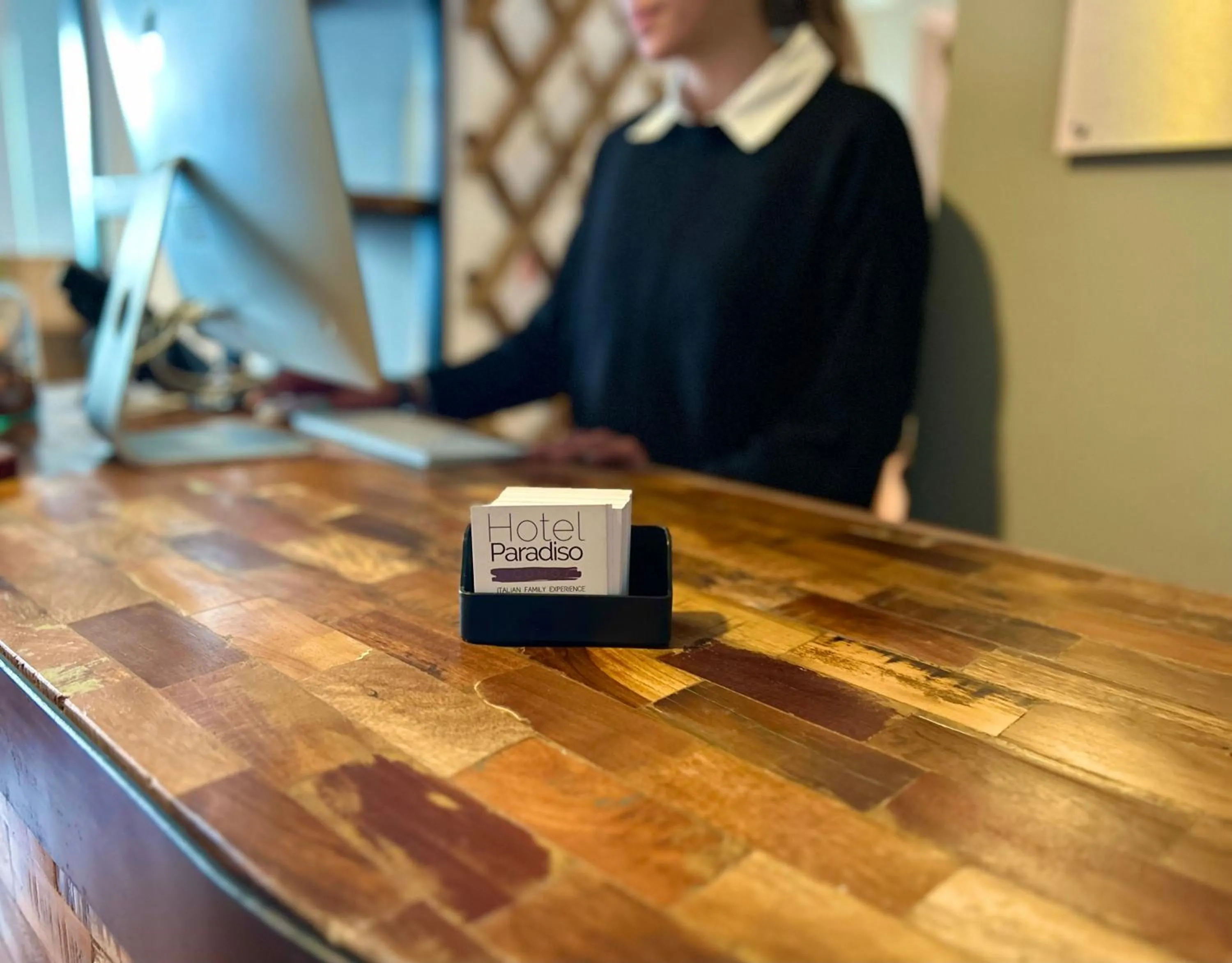 Lobby or reception in Hotel Paradiso Como