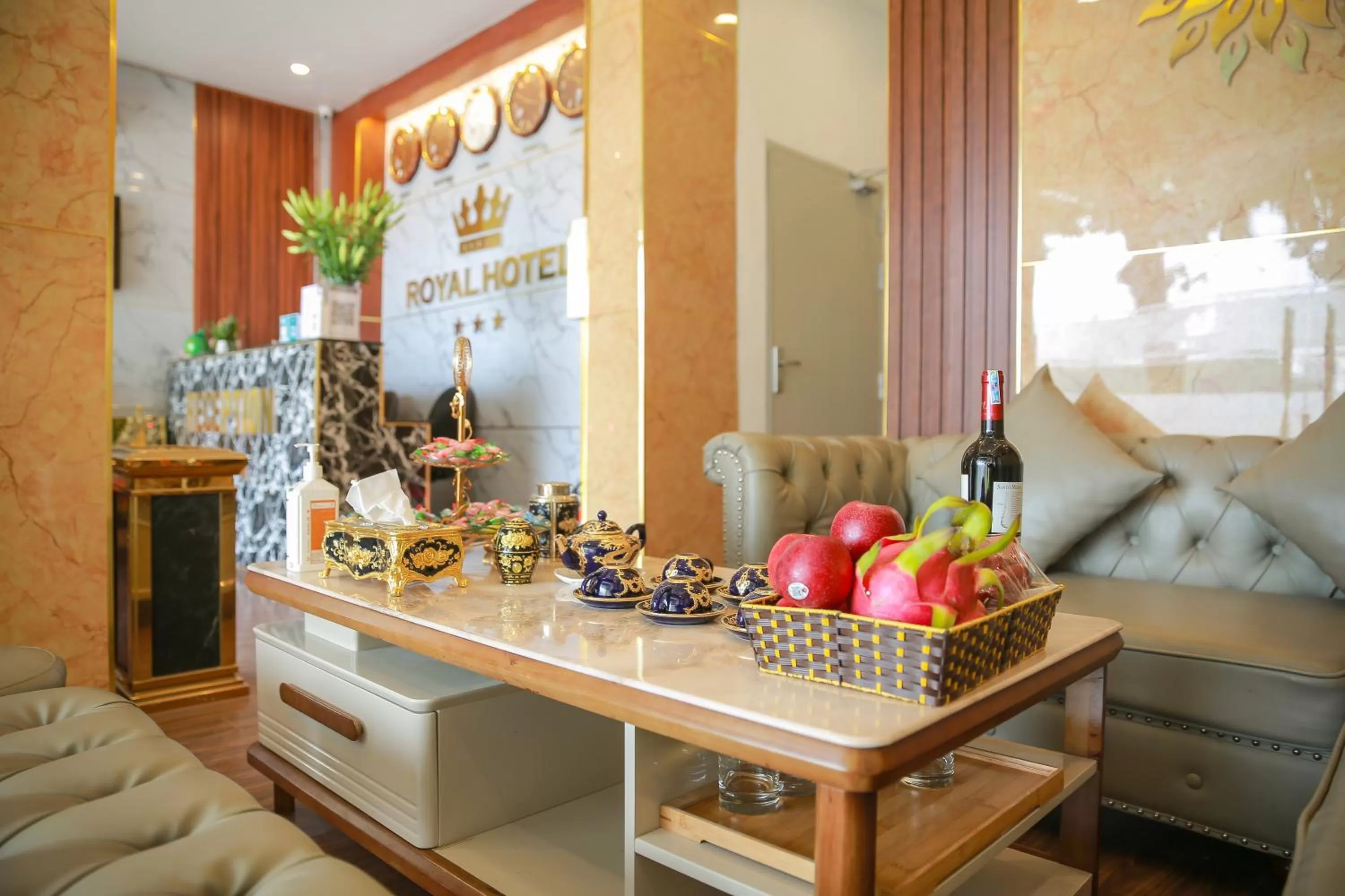 Lobby or reception in Royal Hotel