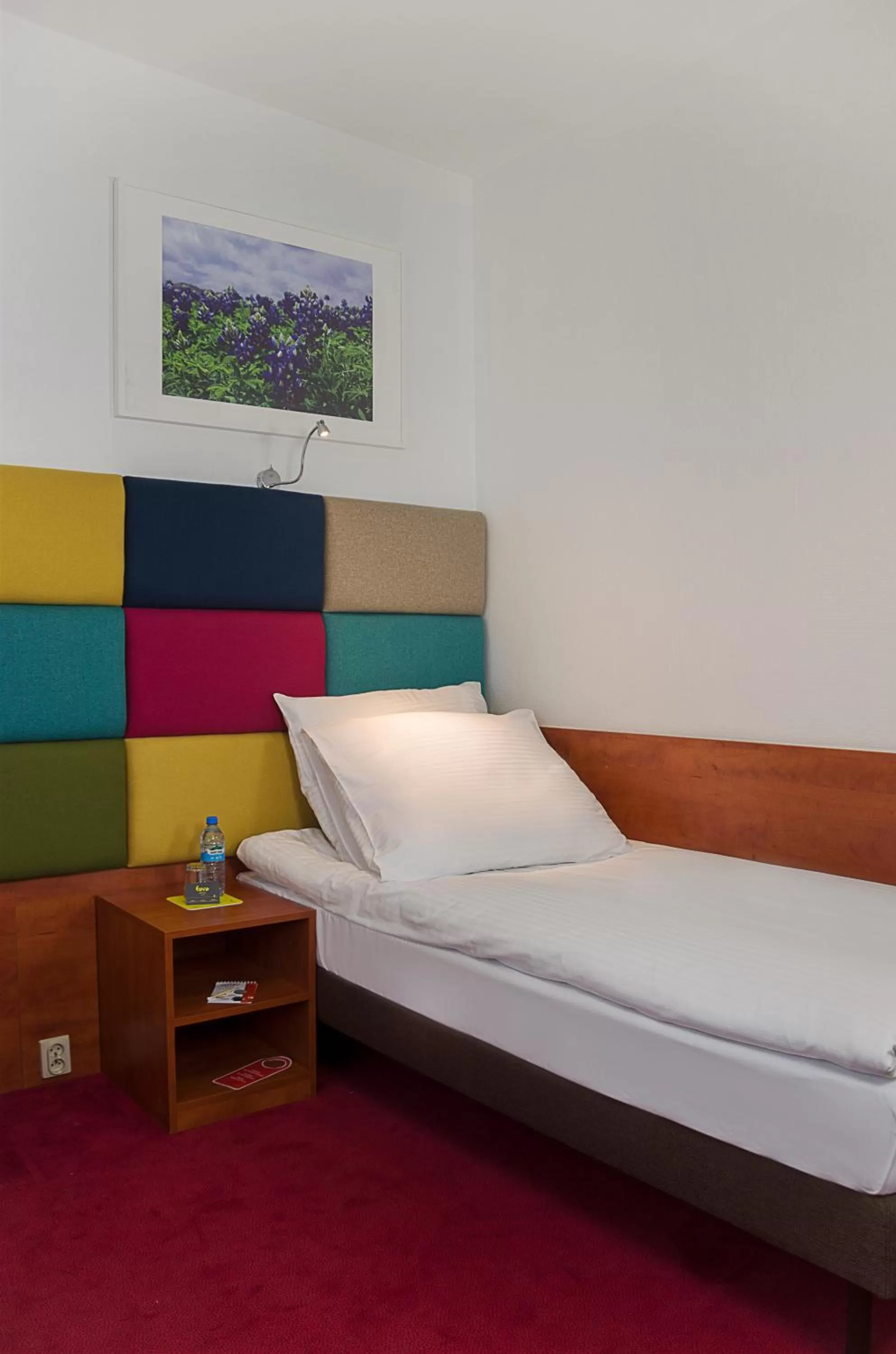 Bed in euroHOTEL Sosnowiec Kazimierz