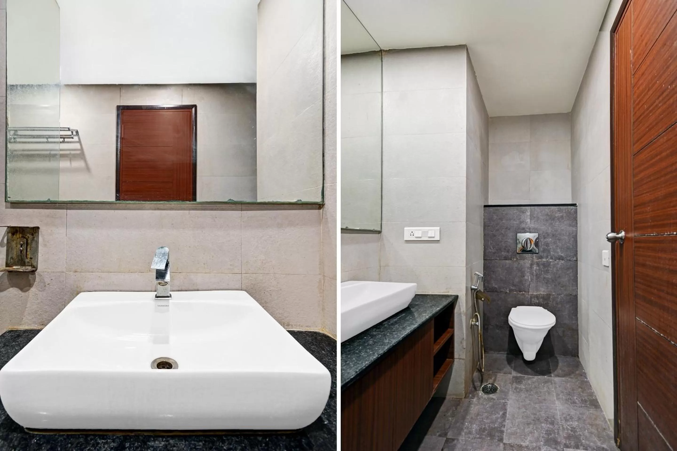 Bathroom in Super OYO Townhouse 132 Hotel The Grand
