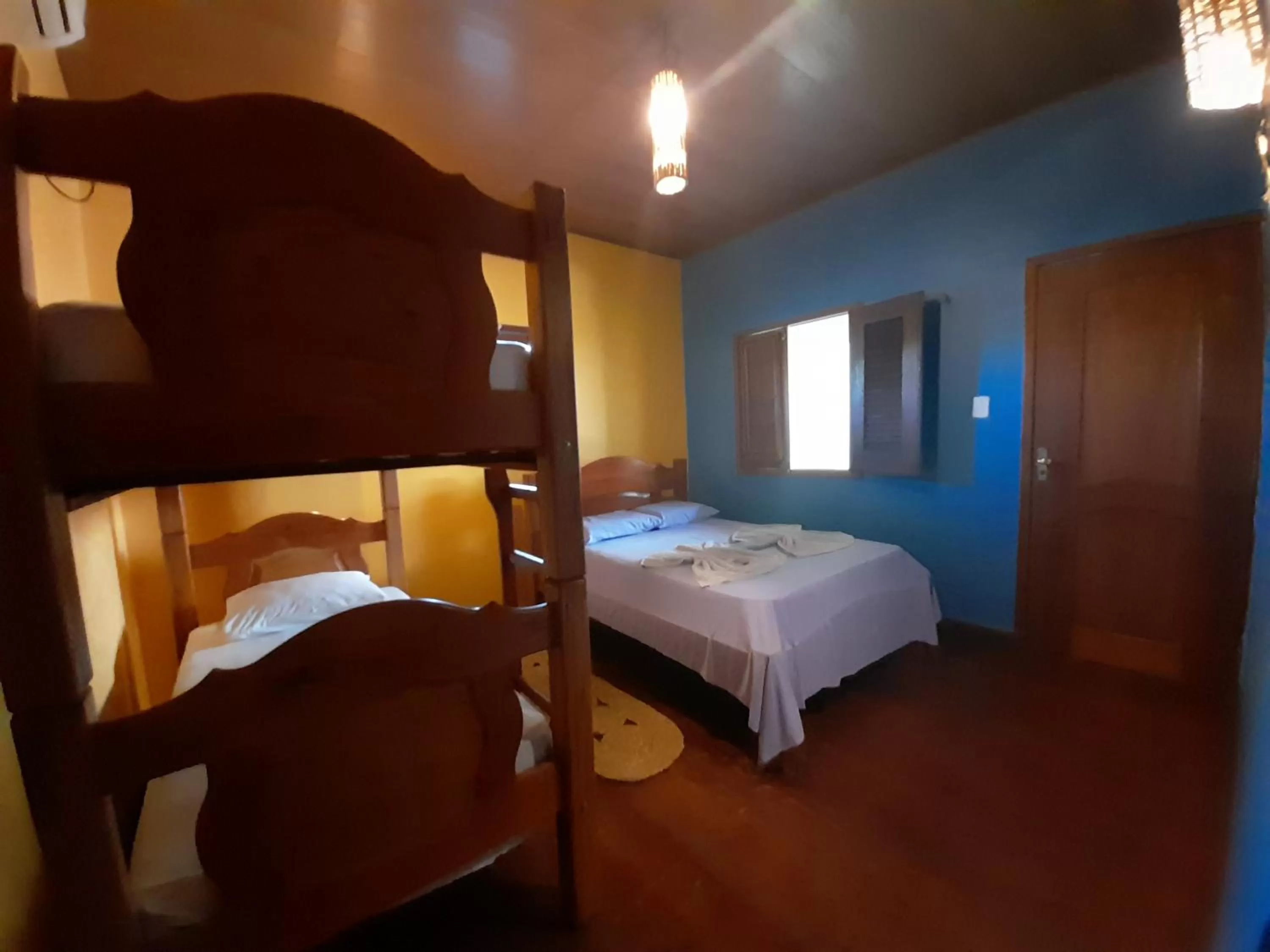 Bed in Pousada vila de pescador