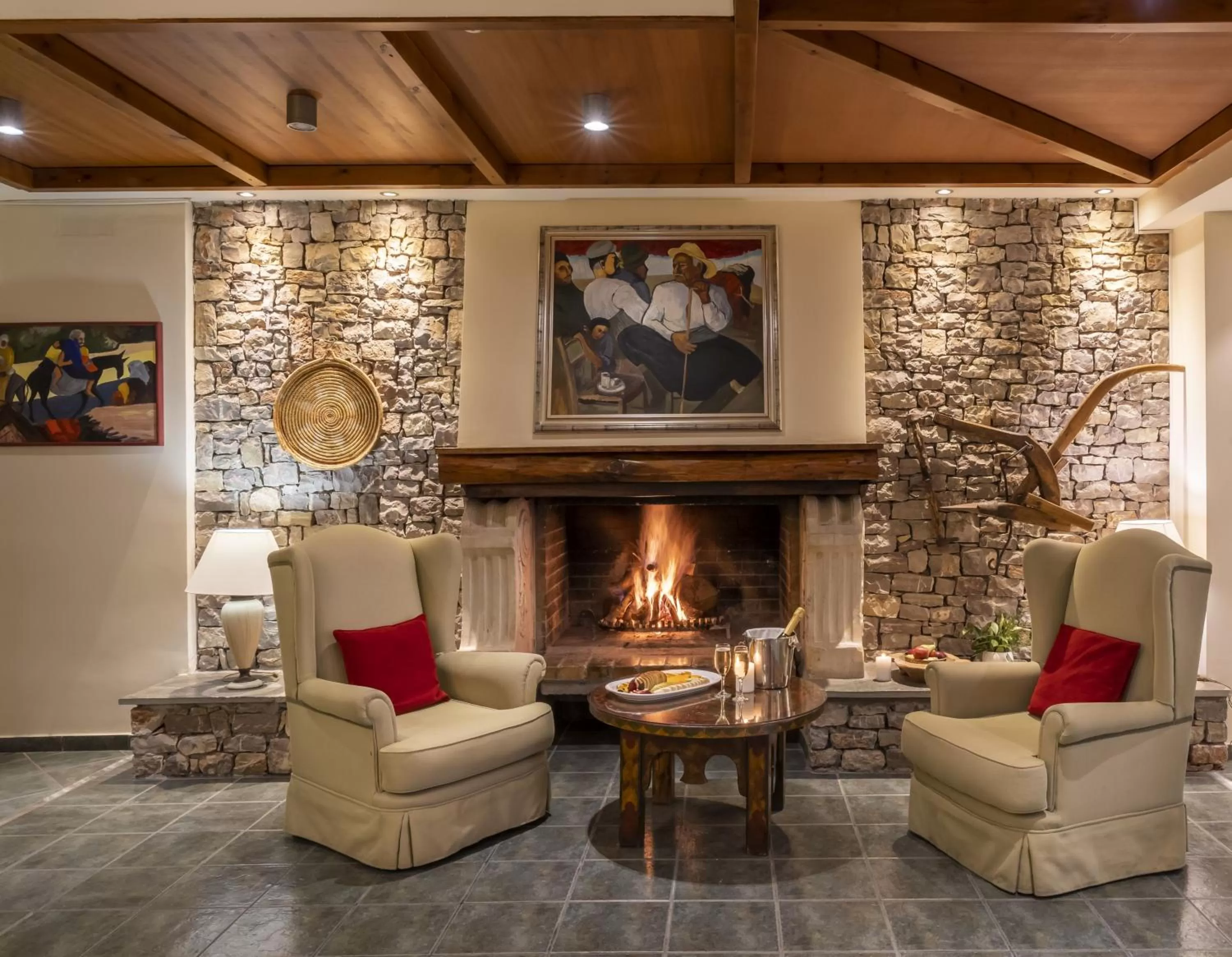 Lobby or reception in Anemolia Mountain Resort