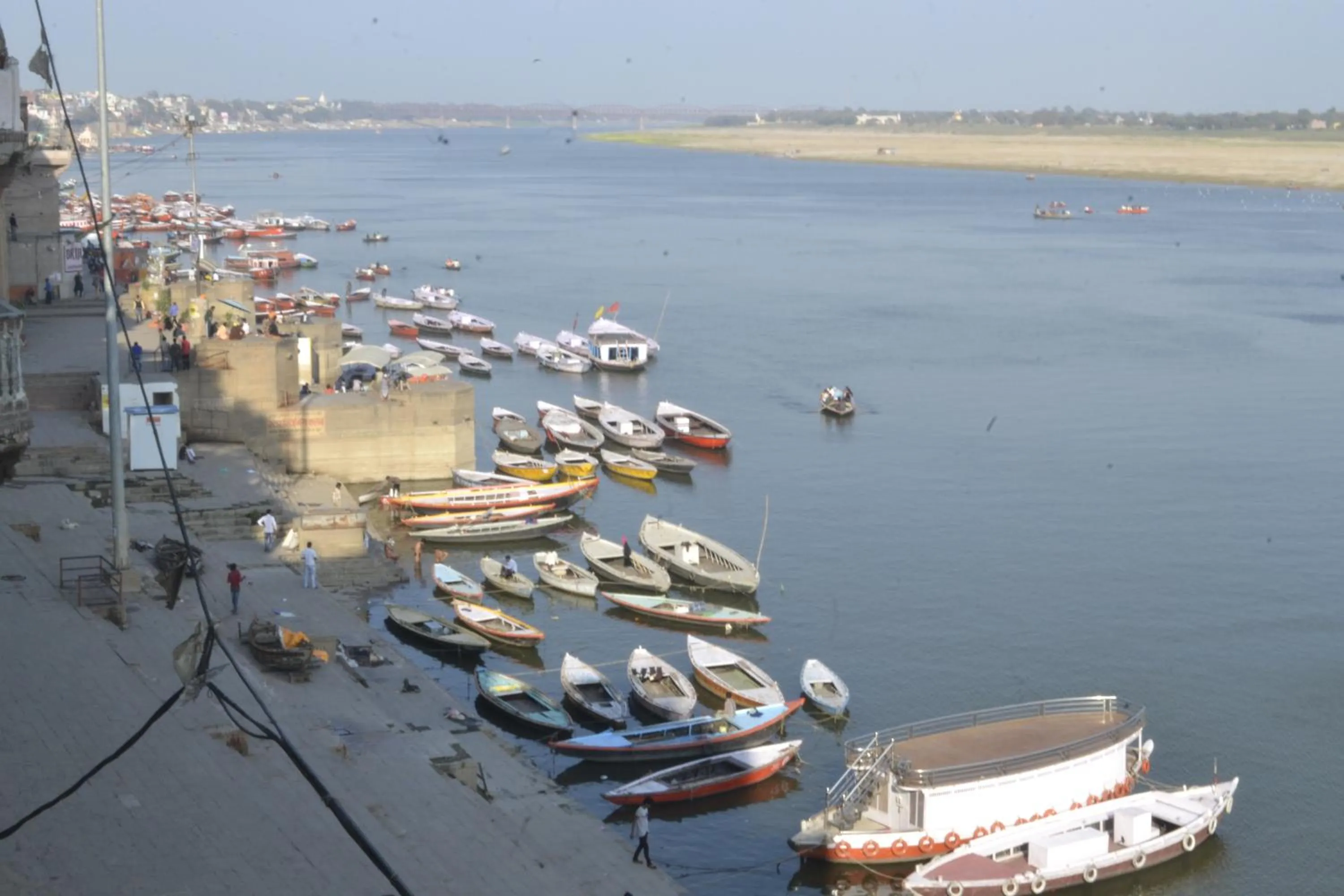 River view, Sea View in Hotel Sita (place on the heritage ghats of benaras)