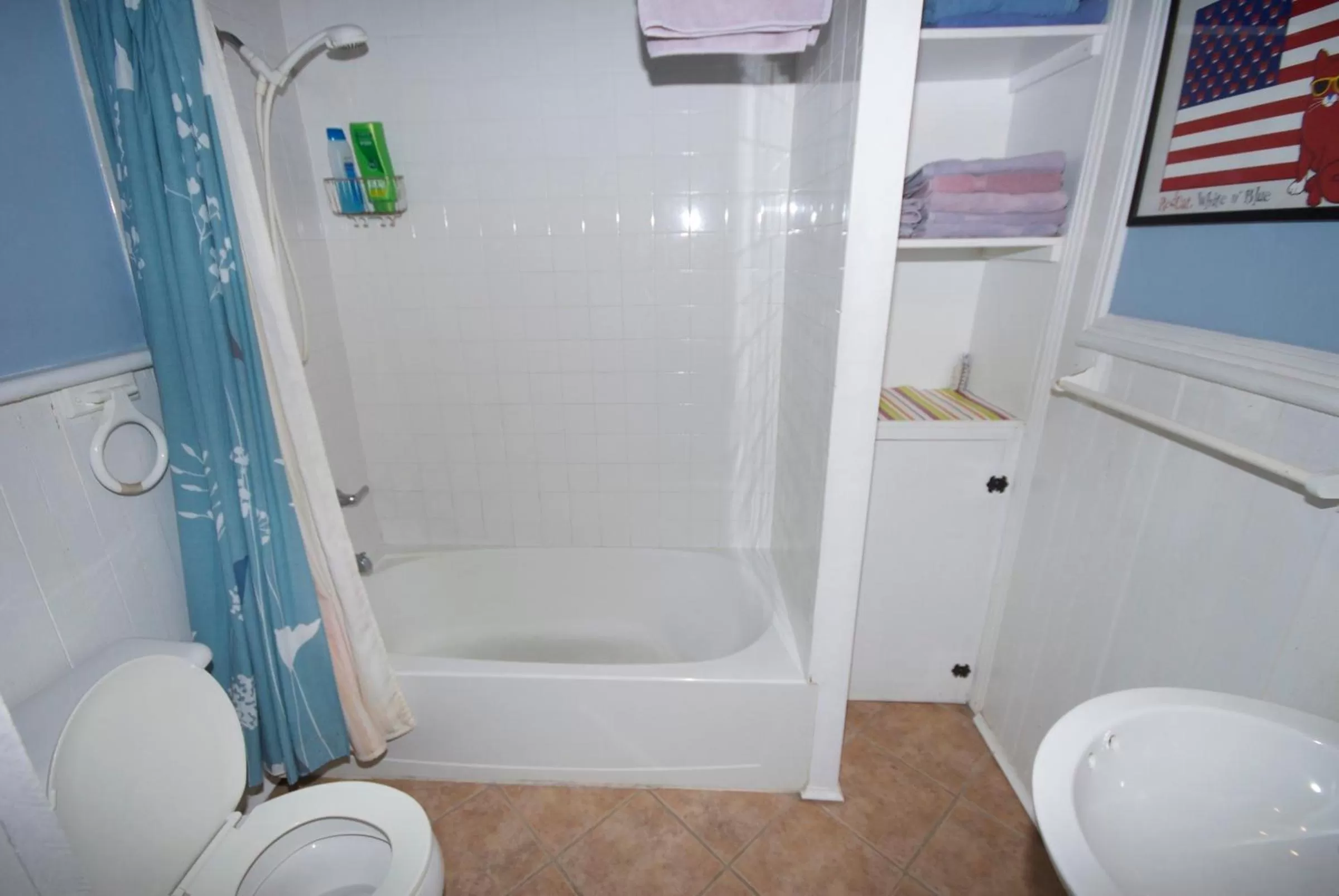 Bathroom in The Burgundy Bed and Breakfast