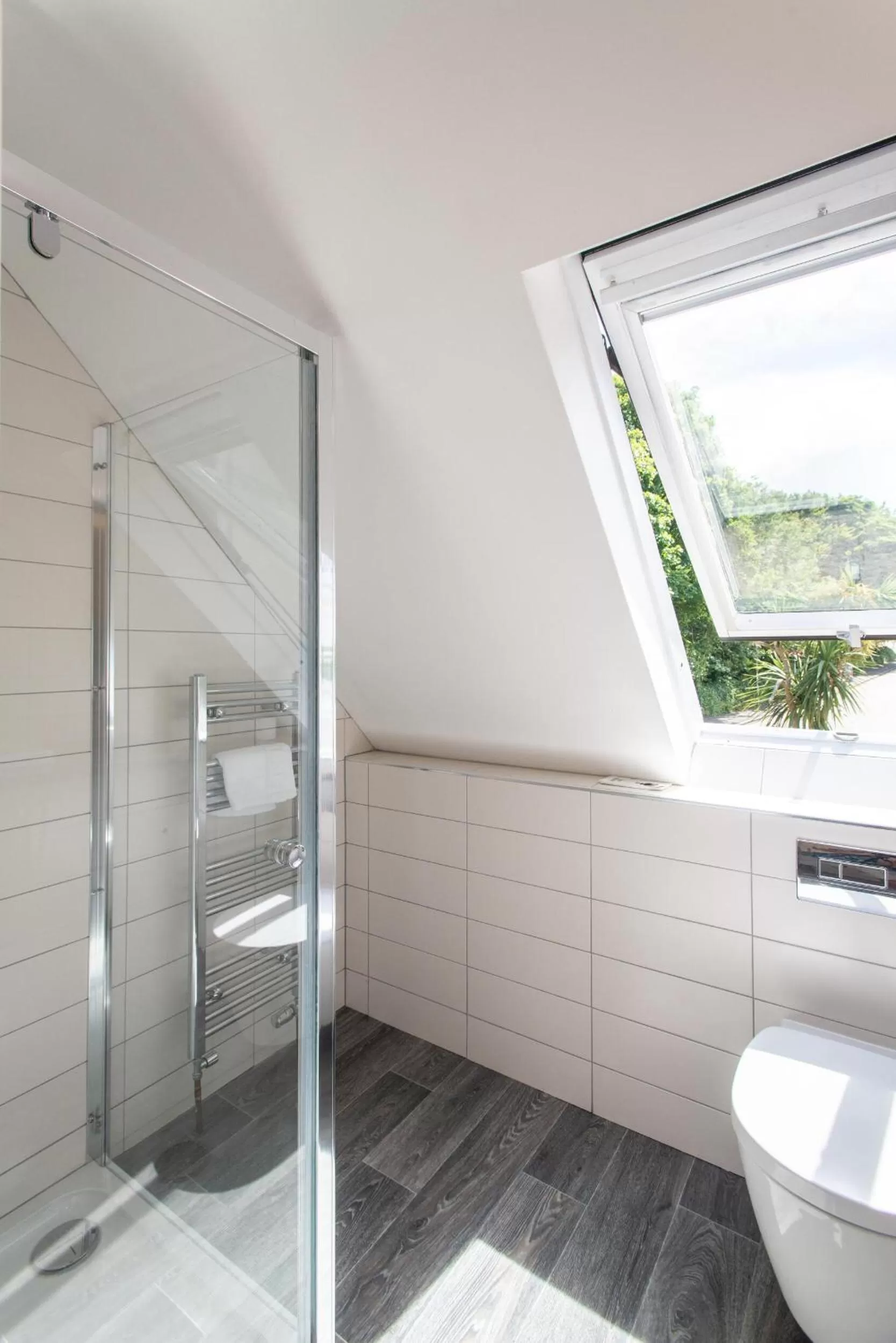 Shower in Tregenna Castle Resort